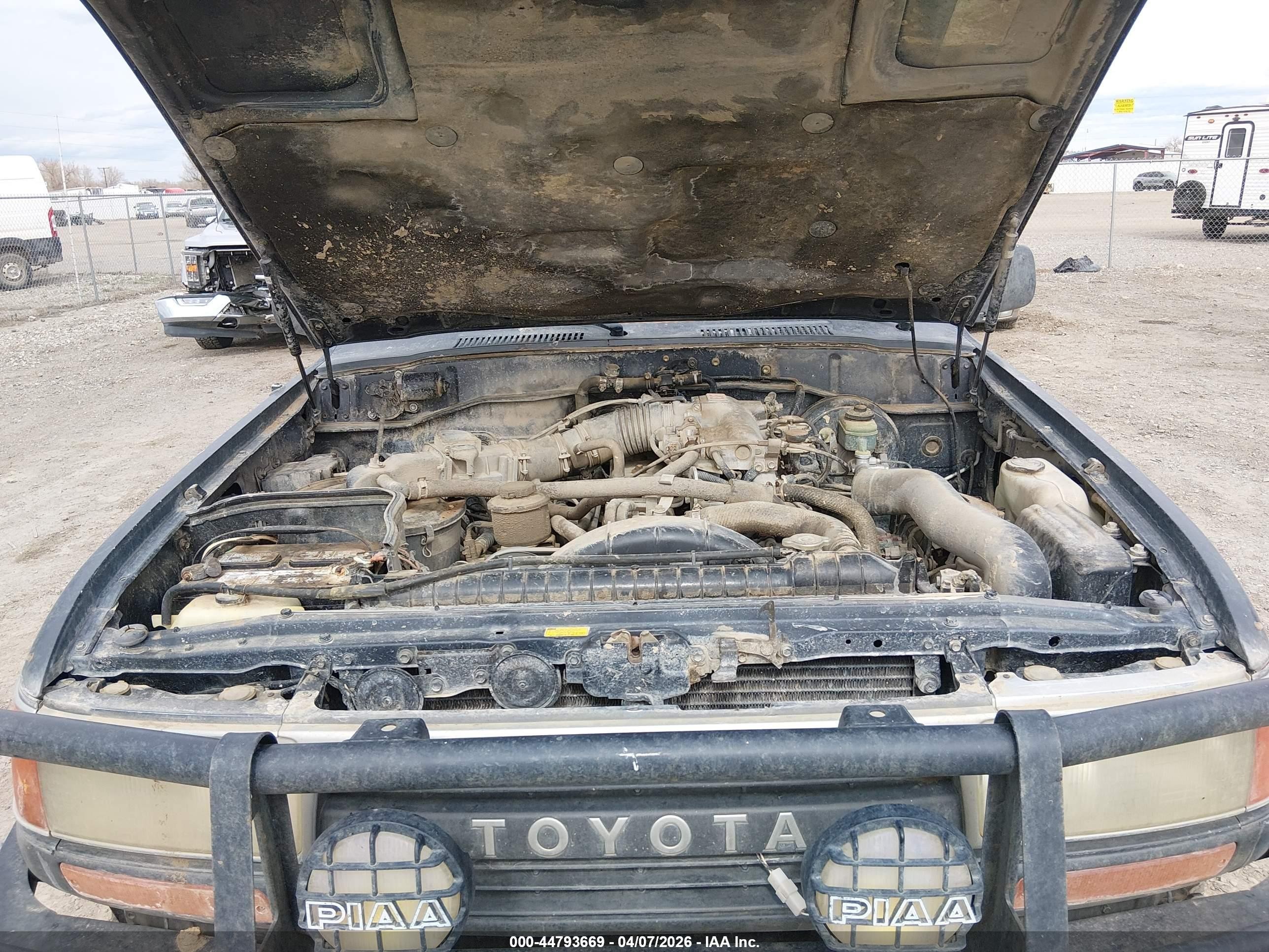 1992 Toyota Land Cruiser Fj80 Green vin: JT3FJ80W9N0047209