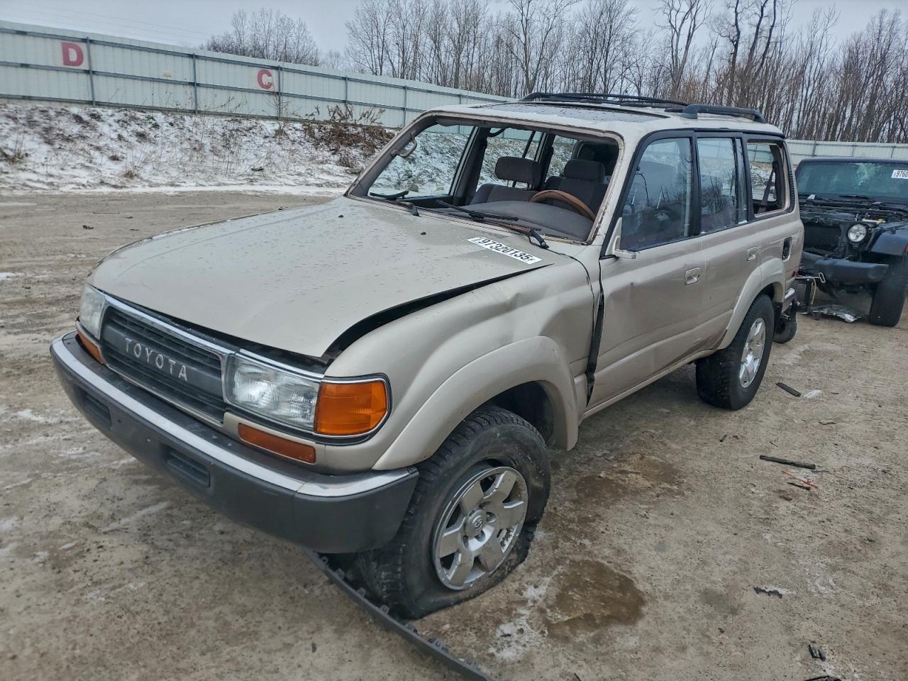 1992 Toyota Land Cruiser Fj80 Tan vin: JT3FJ80W9N0048893