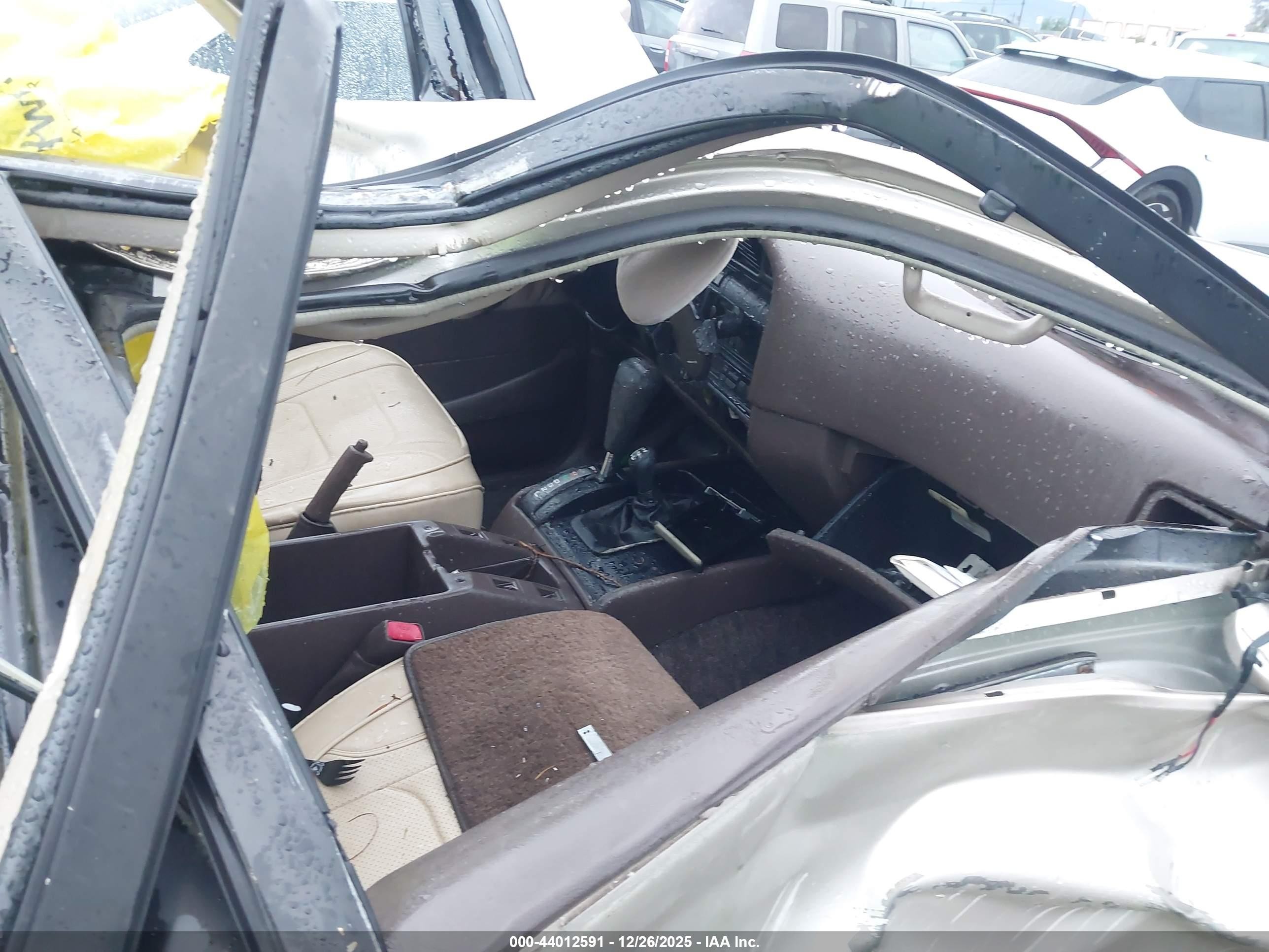 1991 Toyota Land Cruiser Fj80 Champagne vin: JT3FJ80WXM0004366