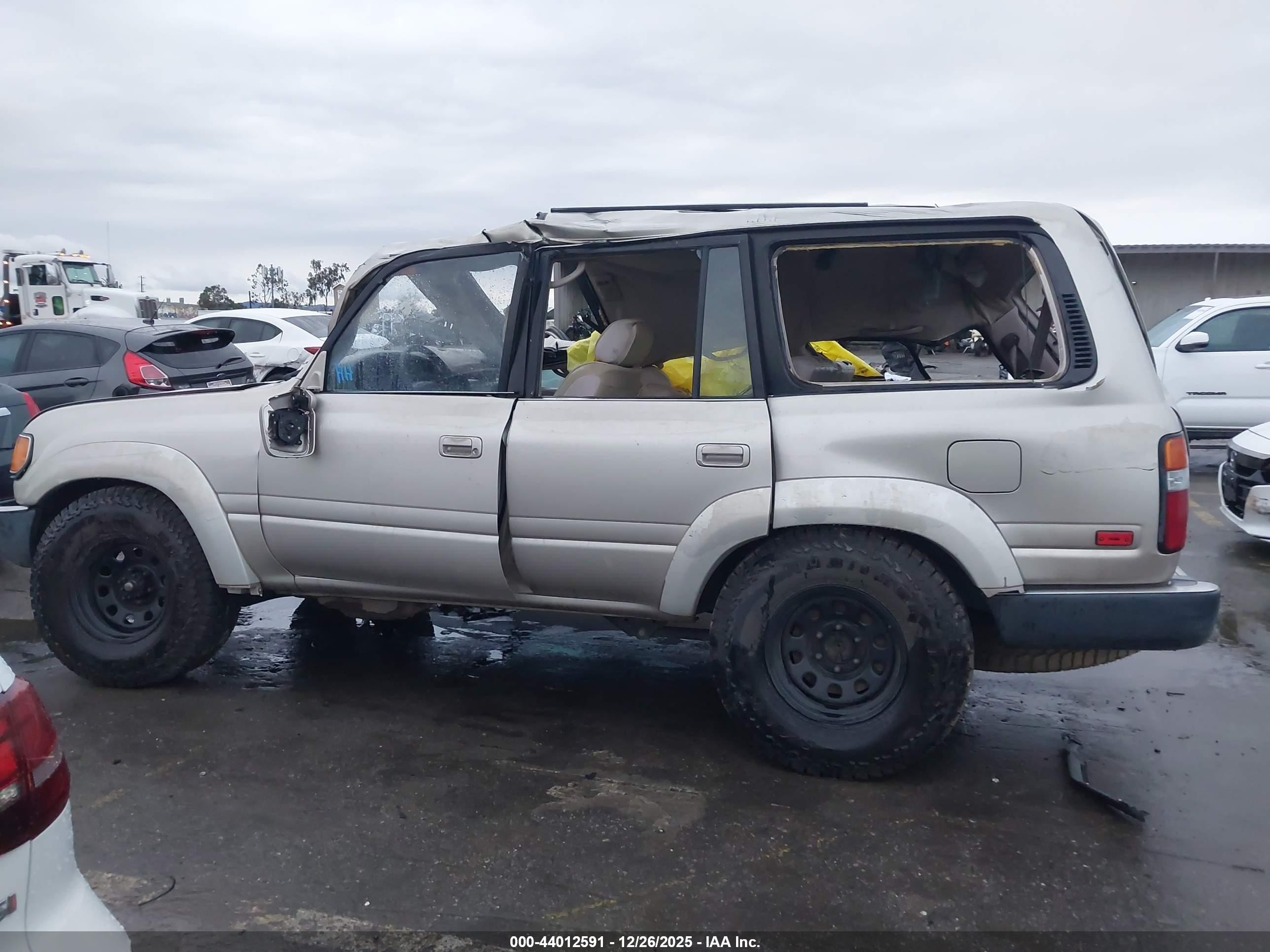 1991 Toyota Land Cruiser Fj80 Champagne vin: JT3FJ80WXM0004366