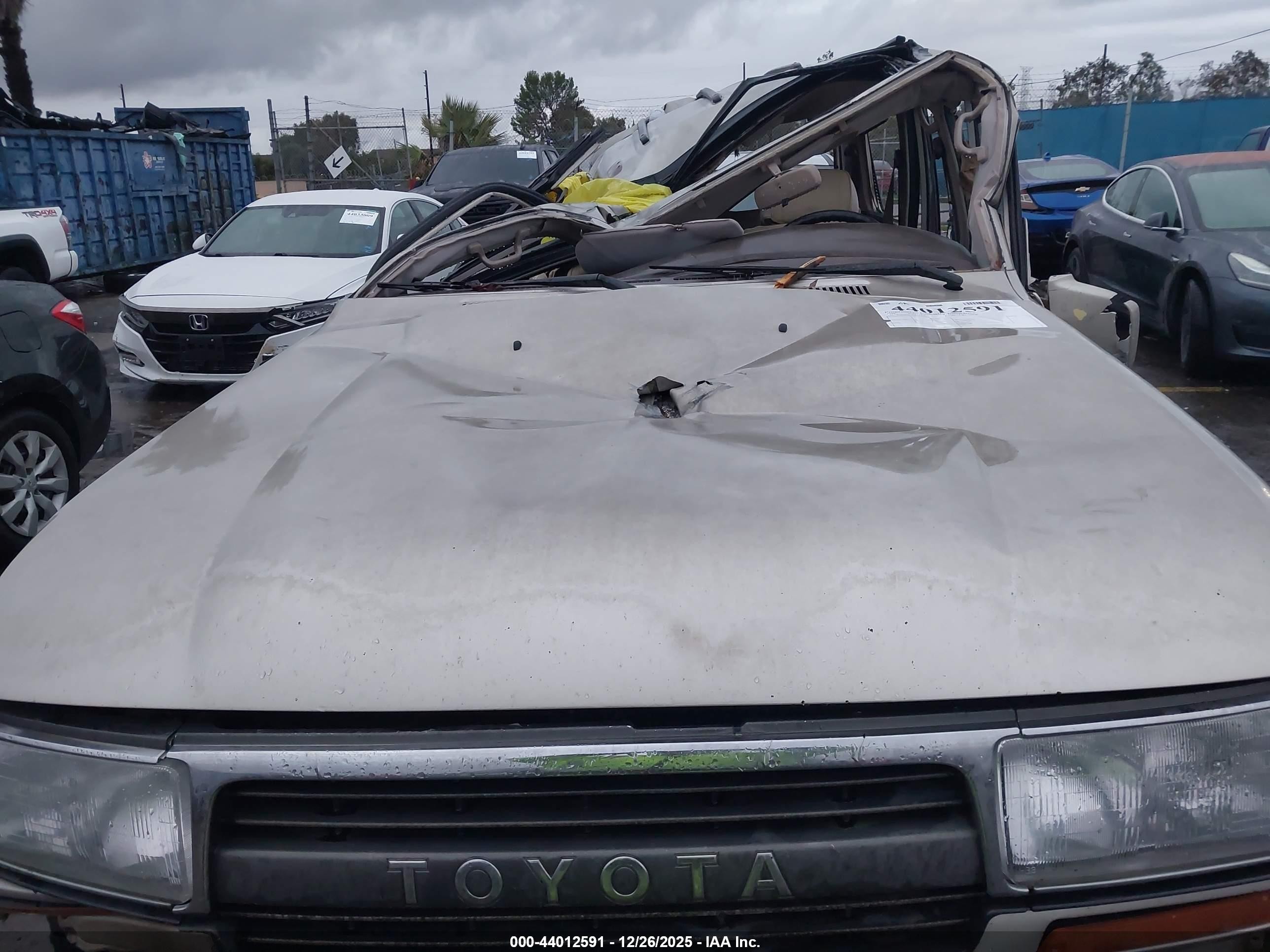 1991 Toyota Land Cruiser Fj80 Champagne vin: JT3FJ80WXM0004366