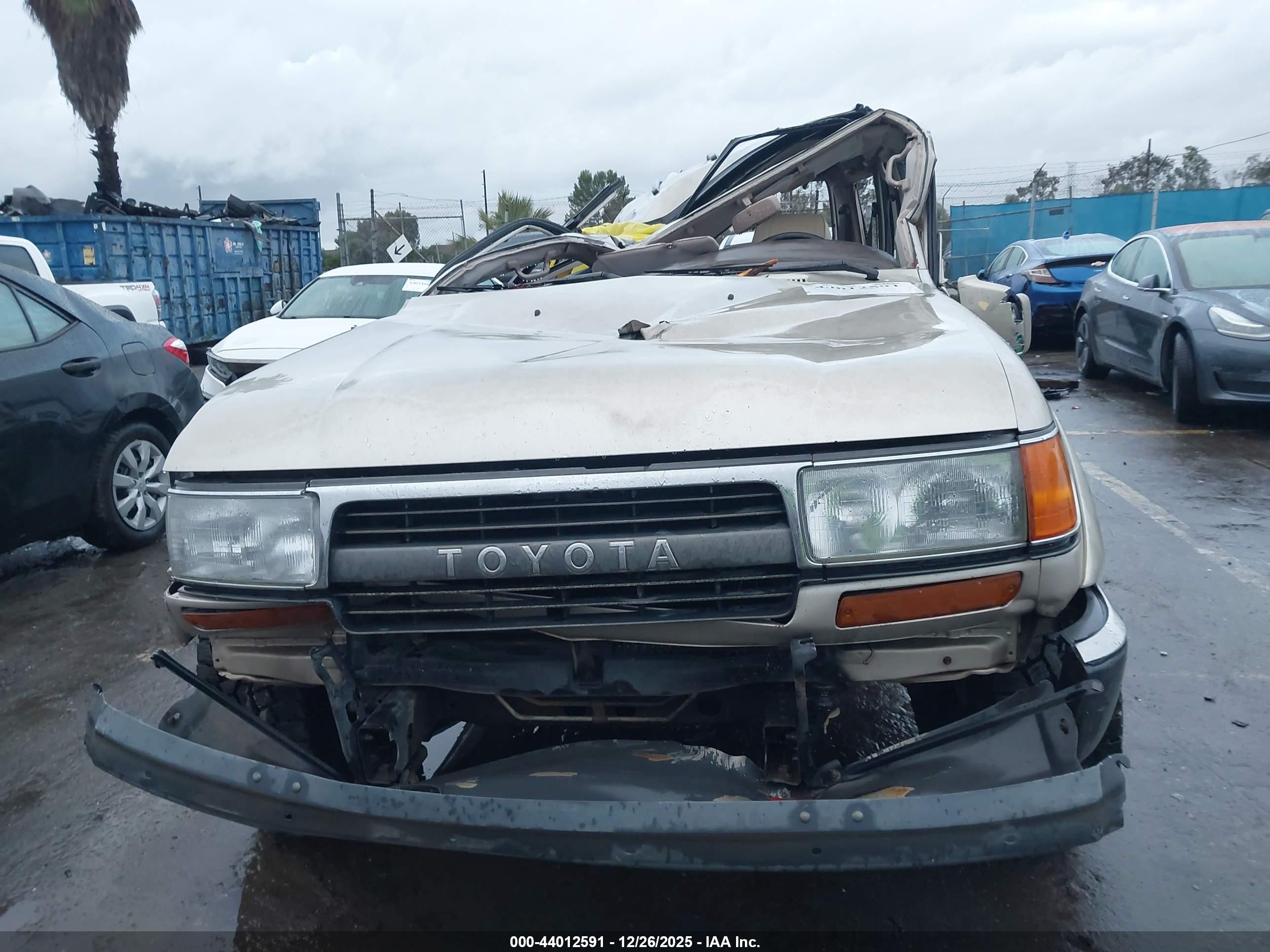 1991 Toyota Land Cruiser Fj80 Champagne vin: JT3FJ80WXM0004366