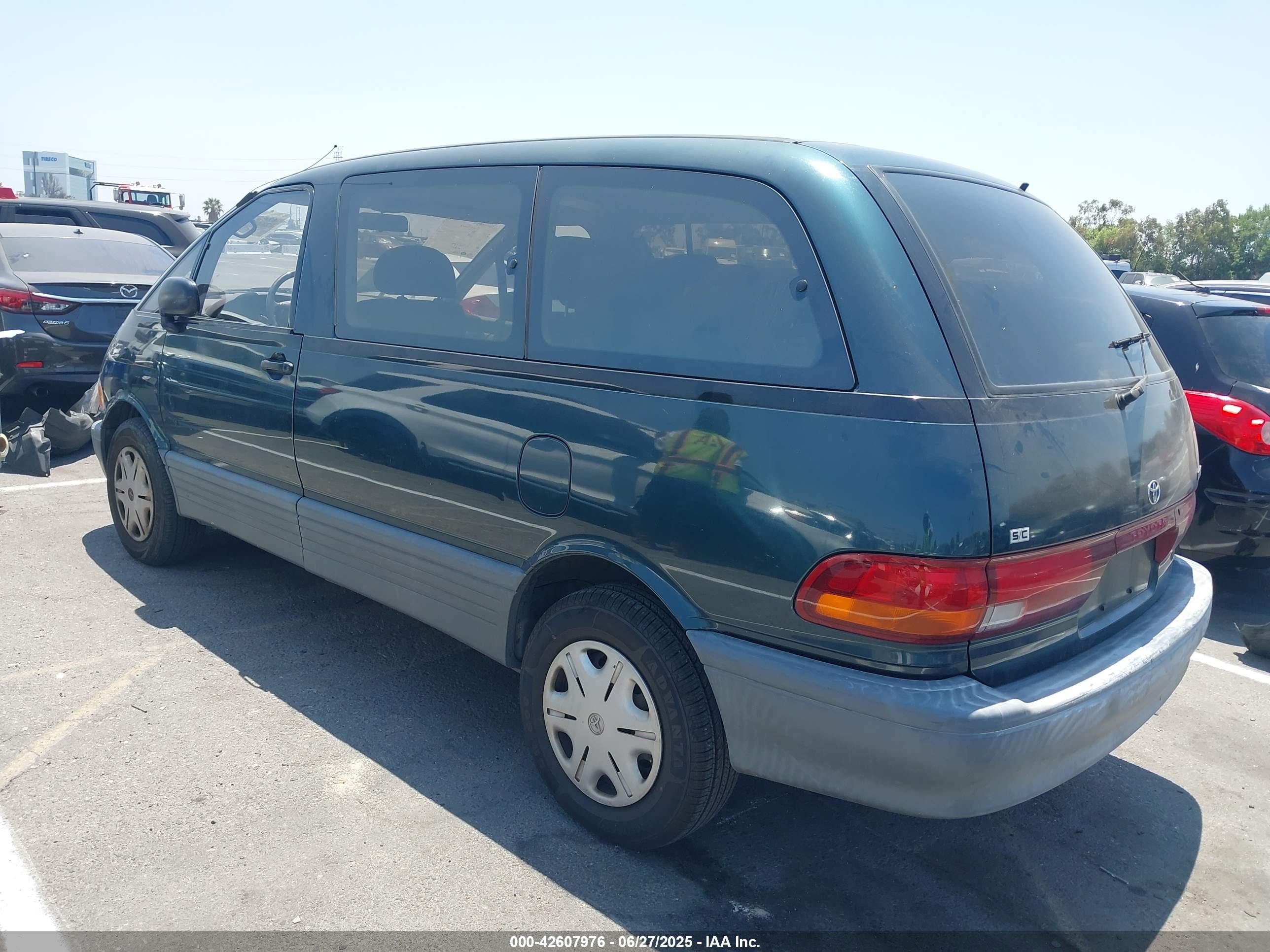 1997 Toyota Previa Dx S/c Green vin: JT3GK12M0V1271757