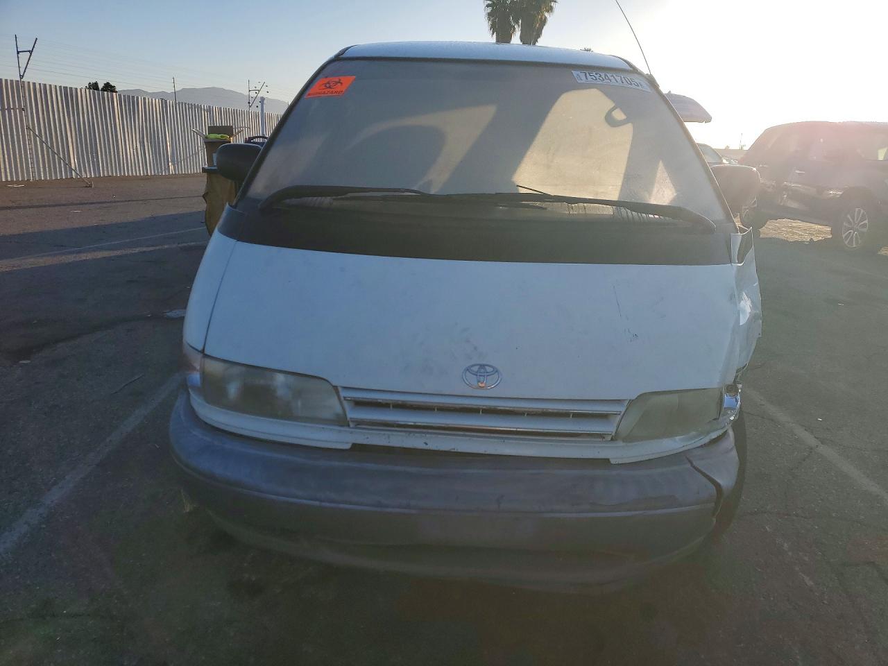 1997 Toyota Previa Dx White vin: JT3GK12M4V1270207