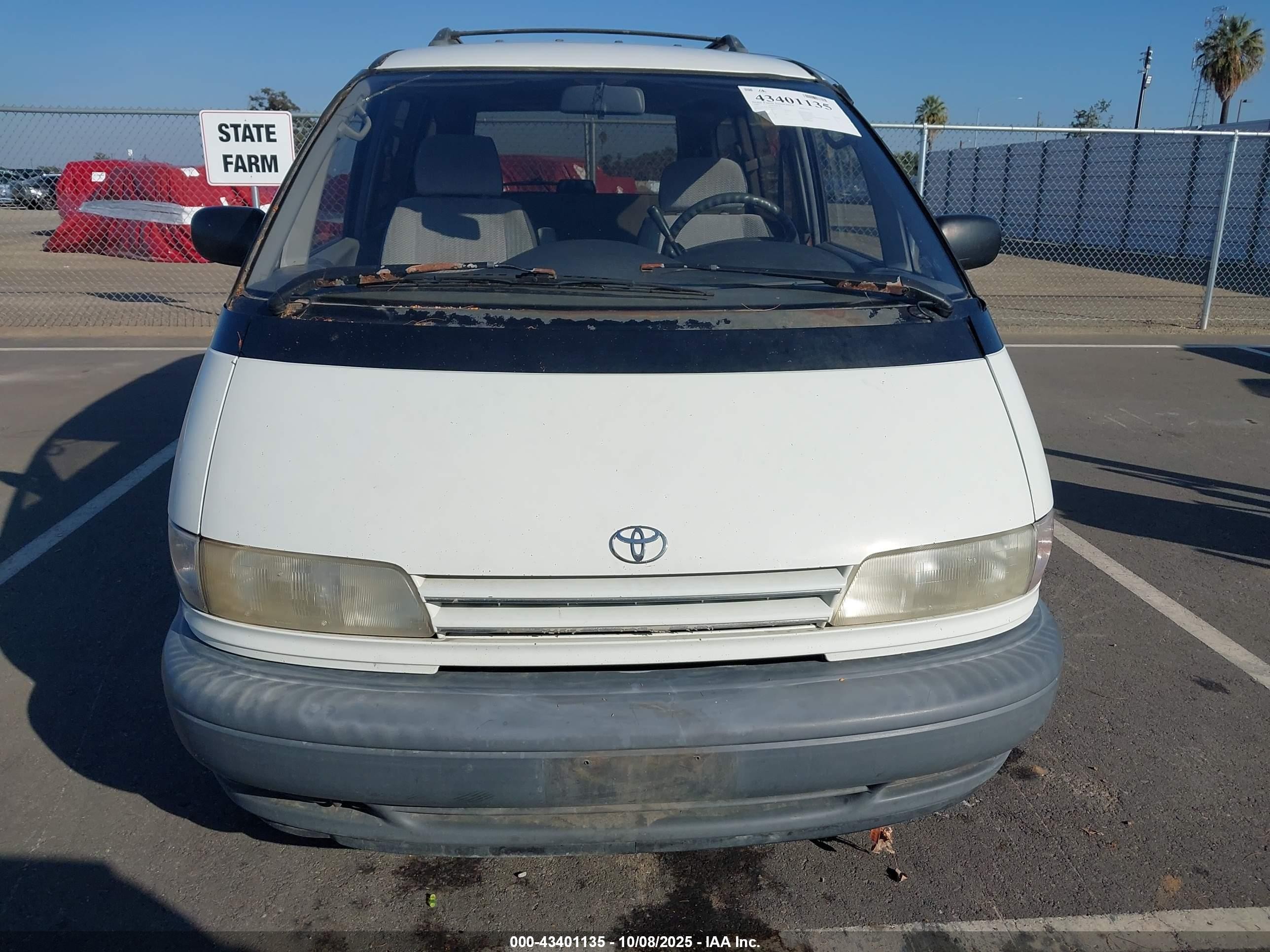 1997 Toyota Previa Dx S/c White vin: JT3GK12M5V1262133