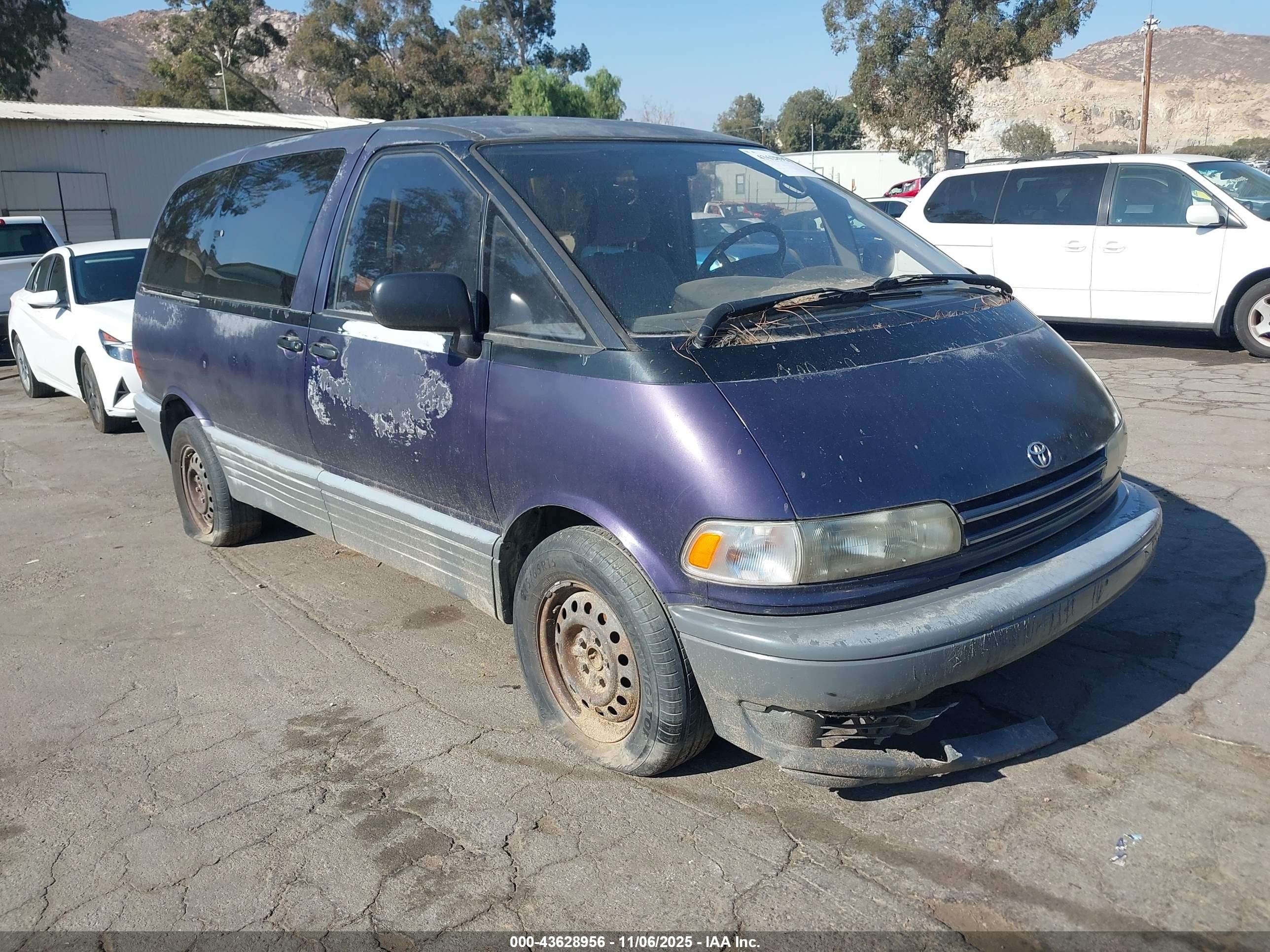 1997 Toyota Previa Dx S/c Purple vin: JT3GK12M9V1247425