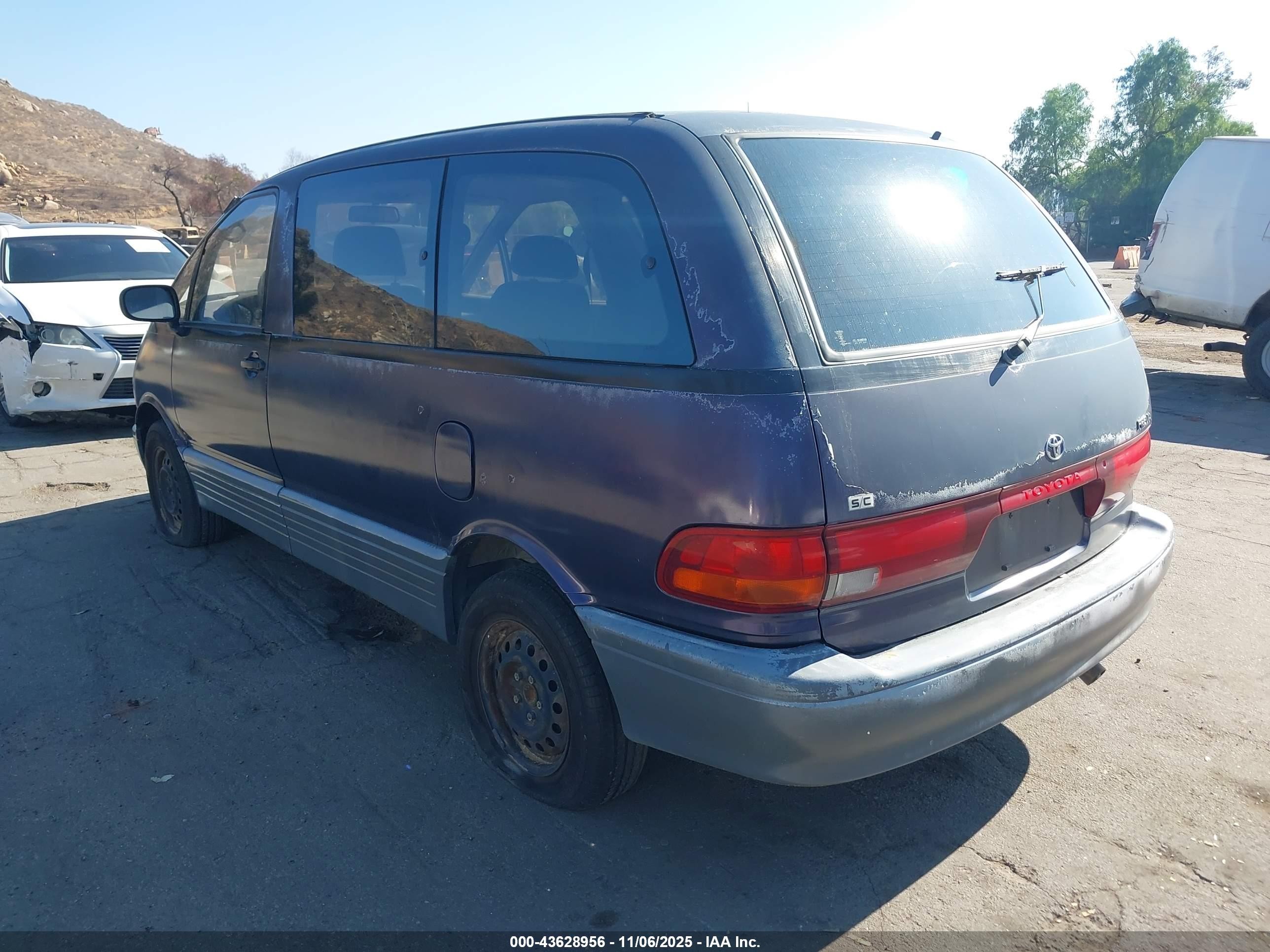 1997 Toyota Previa Dx S/c Purple vin: JT3GK12M9V1247425