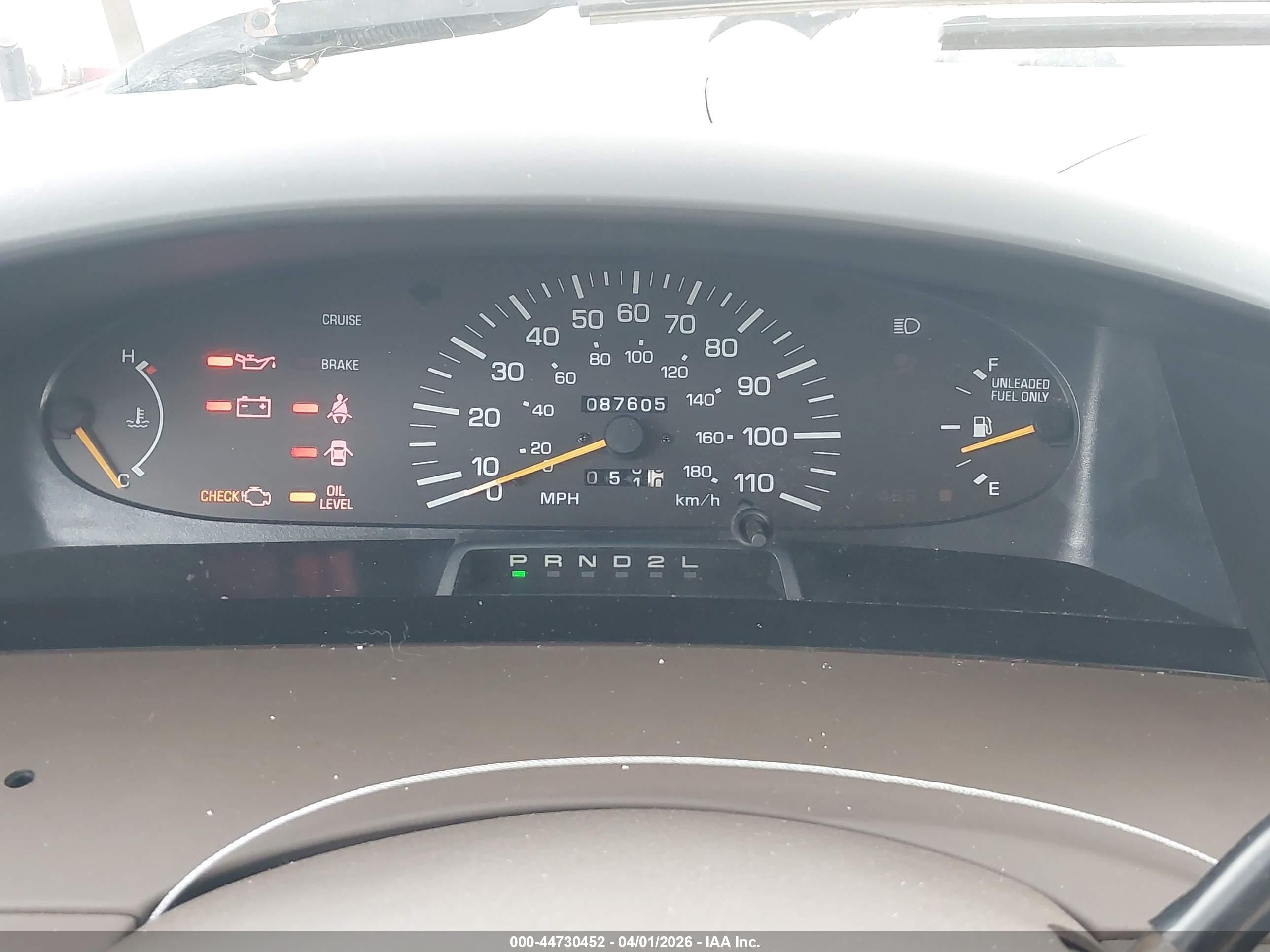 1997 Toyota Previa Le S/c Tan vin: JT3GK13M4V1262042