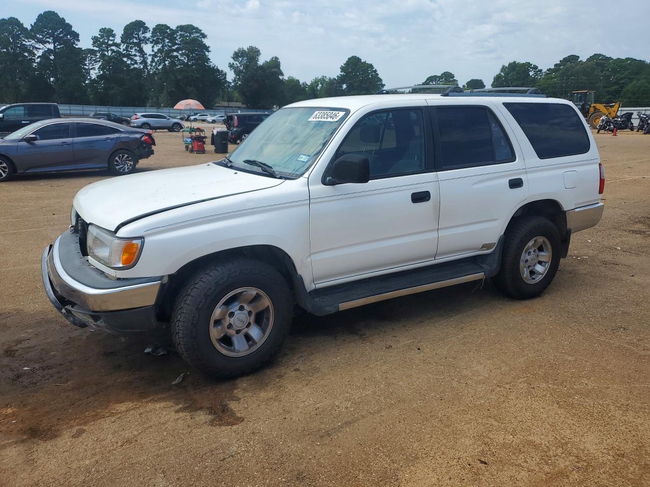 2000 Toyota 4runner Base White vin: JT3GM84R0Y0065540
