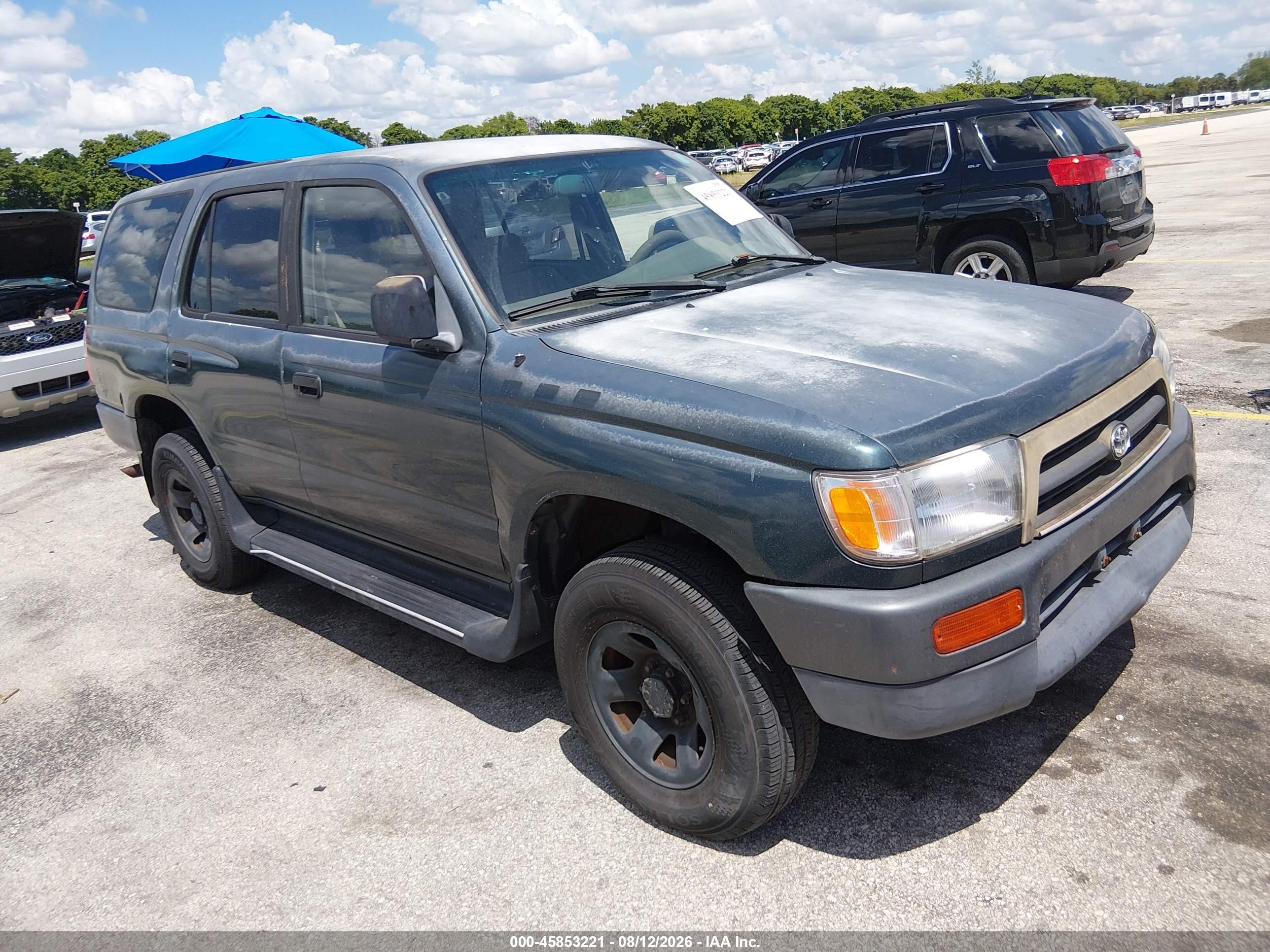 1997 Toyota 4runner   Green vin: JT3GM84R2V0010647