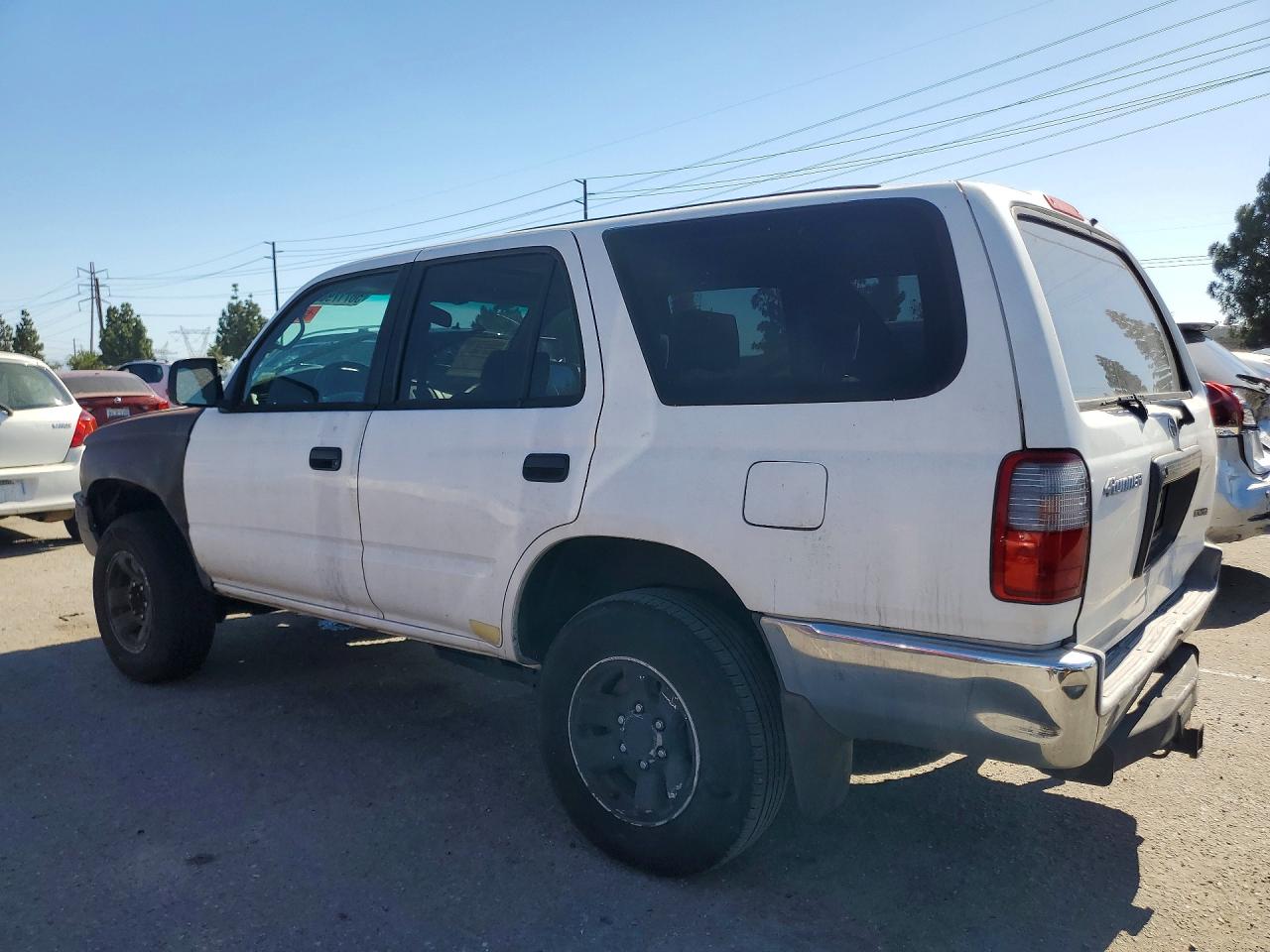 1999 Toyota 4runner Base White vin: JT3GM84R5X0048215