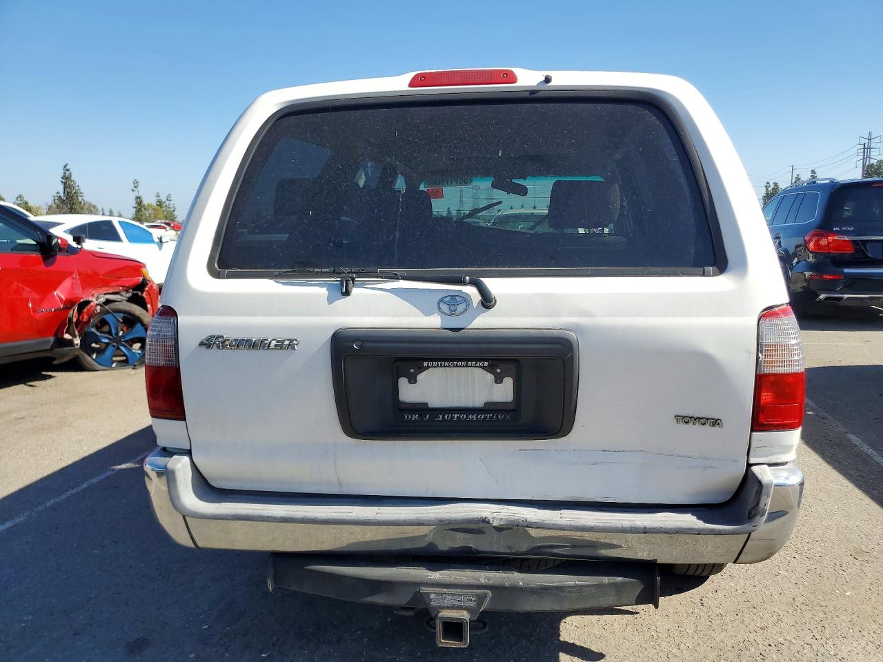 1999 Toyota 4runner Base White vin: JT3GM84R5X0048215