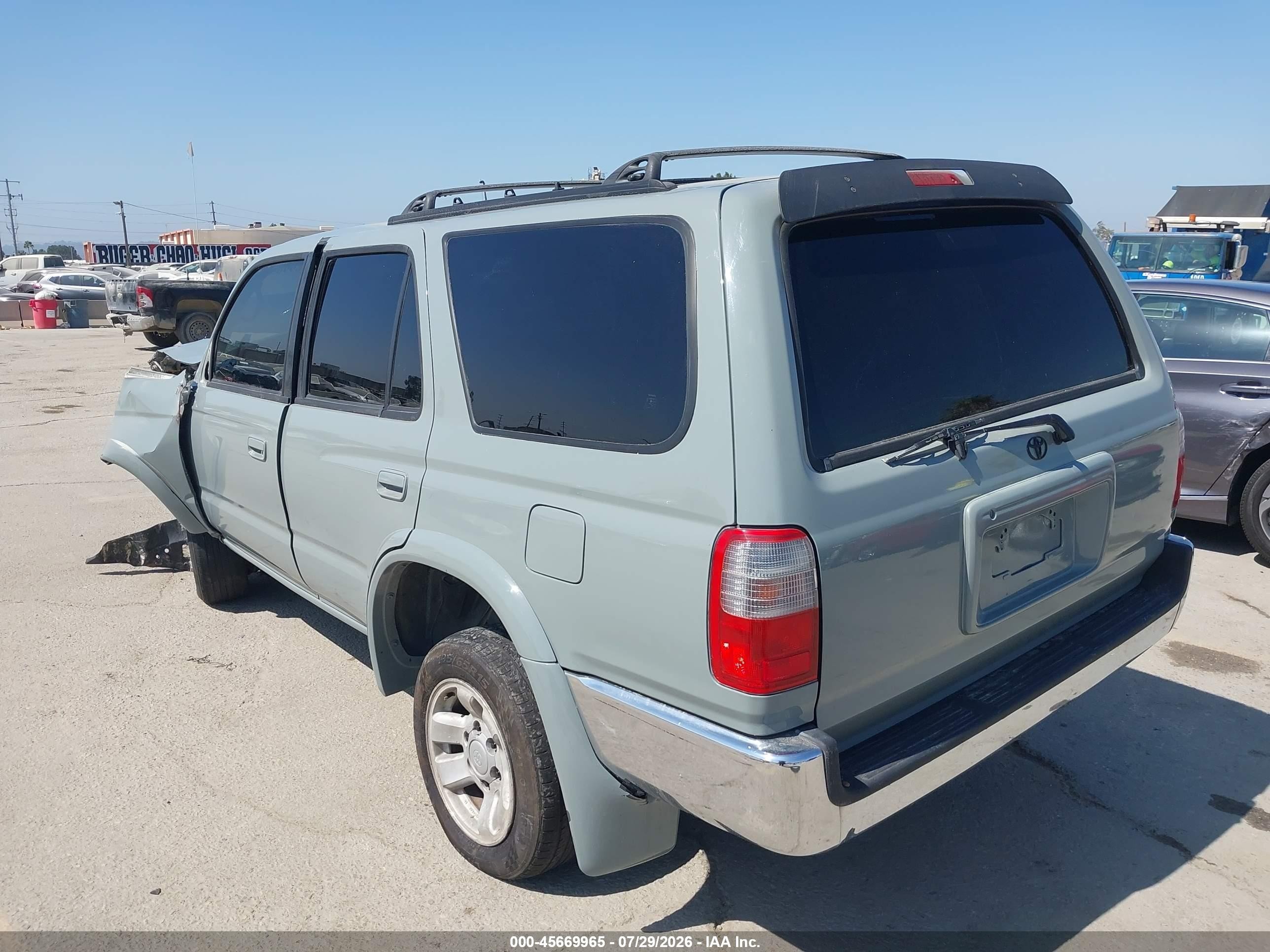 2000 Toyota 4runner   Серый vin: JT3GM84R6Y0060620