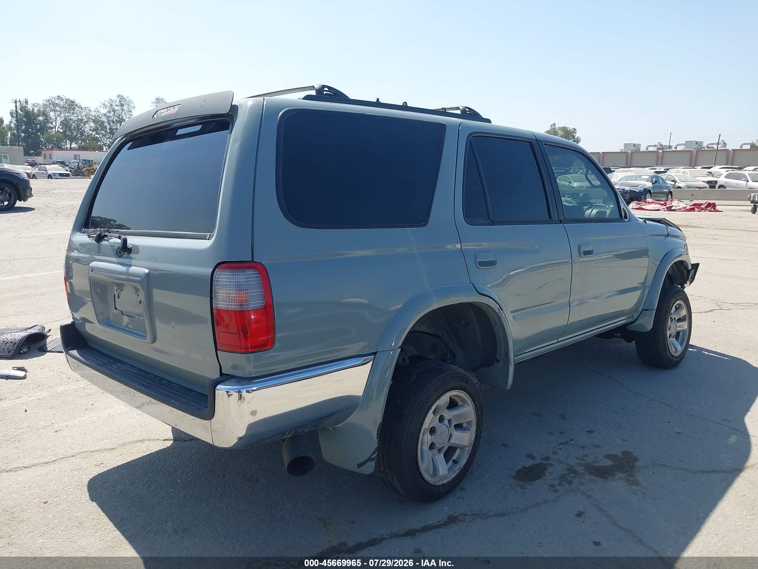 2000 Toyota 4runner   Серый vin: JT3GM84R6Y0060620