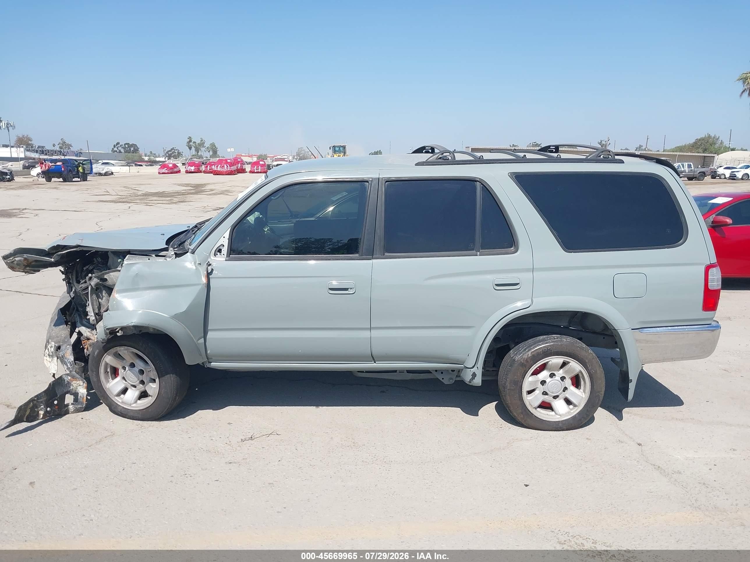 2000 Toyota 4runner   Серый vin: JT3GM84R6Y0060620
