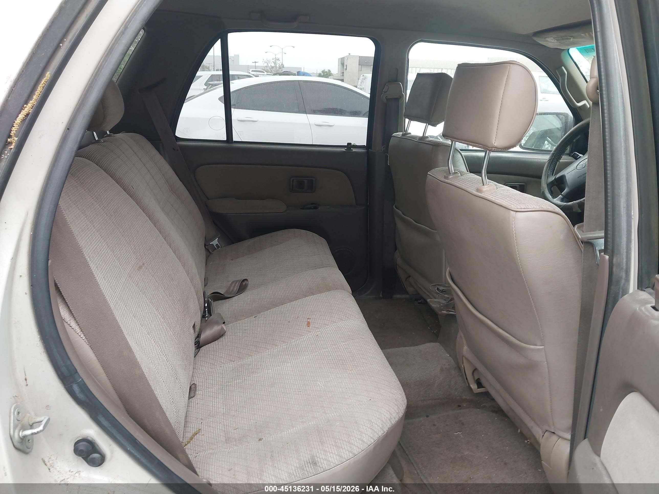 1997 Toyota 4runner Gray vin: JT3GM84R8V0019742