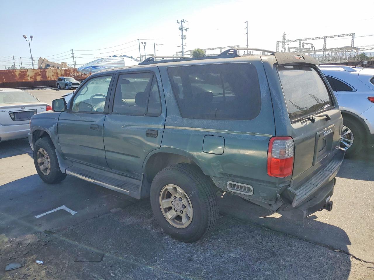 1998 Toyota 4runner Base Green vin: JT3GM84R8W0034517
