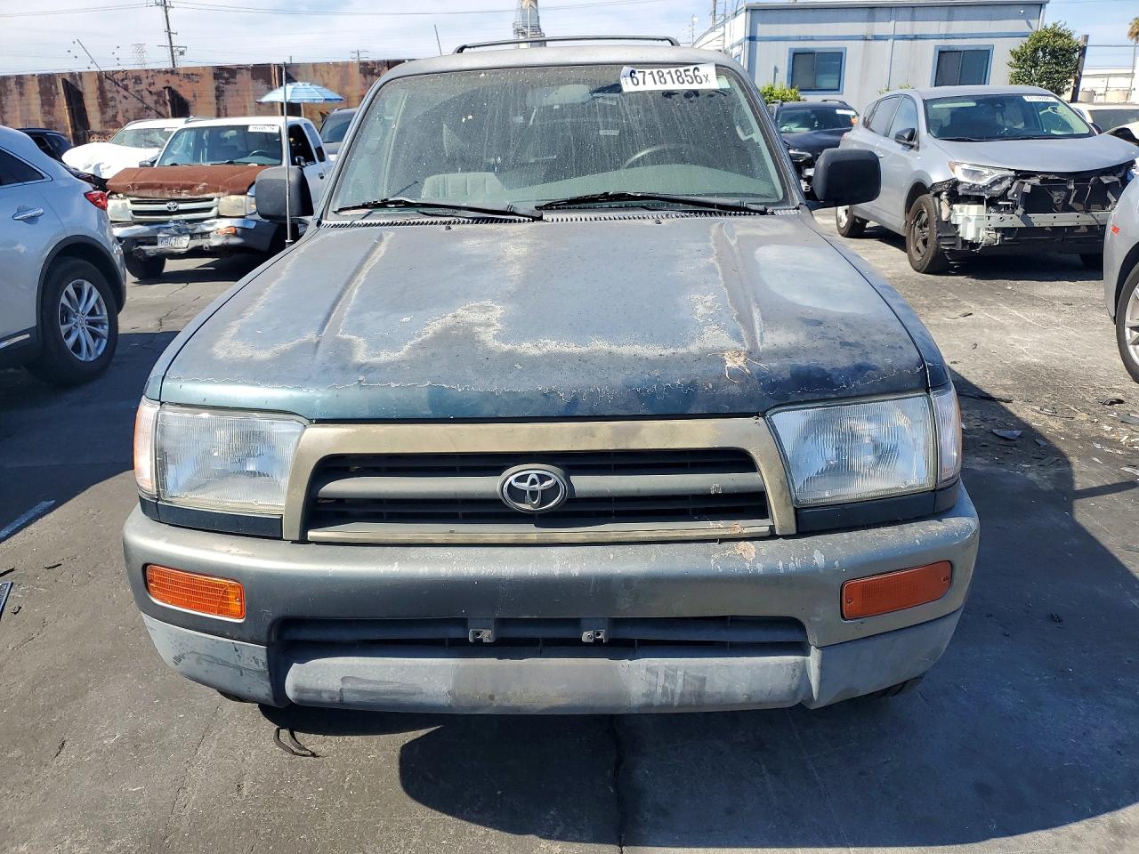 1998 Toyota 4runner Base Green vin: JT3GM84R8W0034517