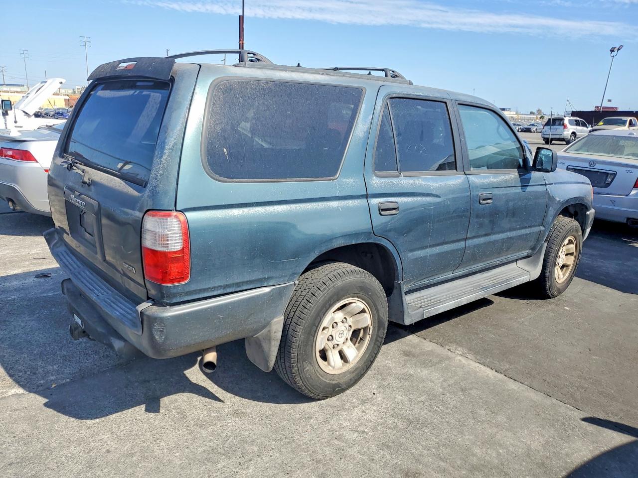 1998 Toyota 4runner Base Green vin: JT3GM84R8W0034517