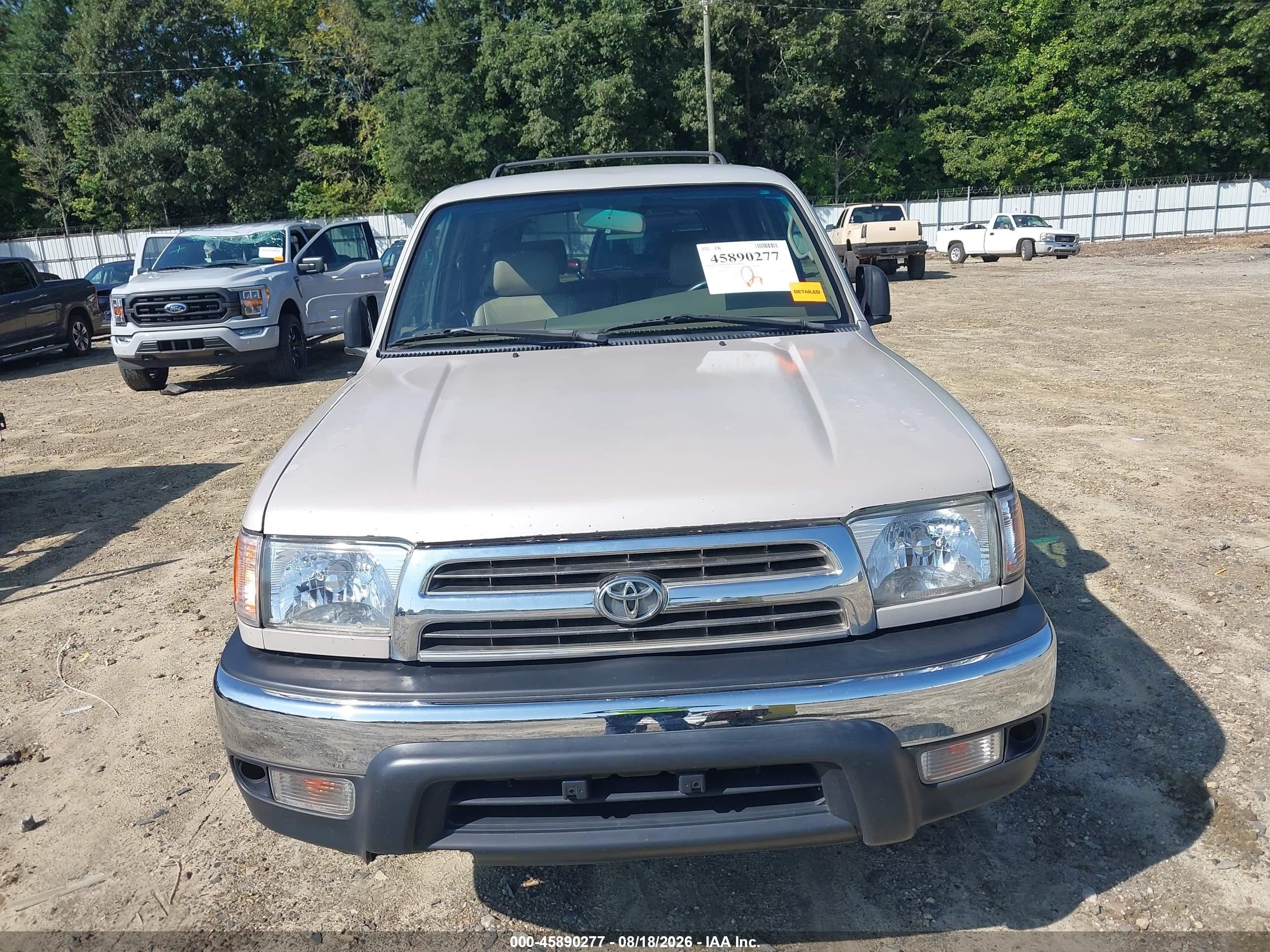 1999 Toyota 4runner Beige vin: JT3GM84R8X0043932