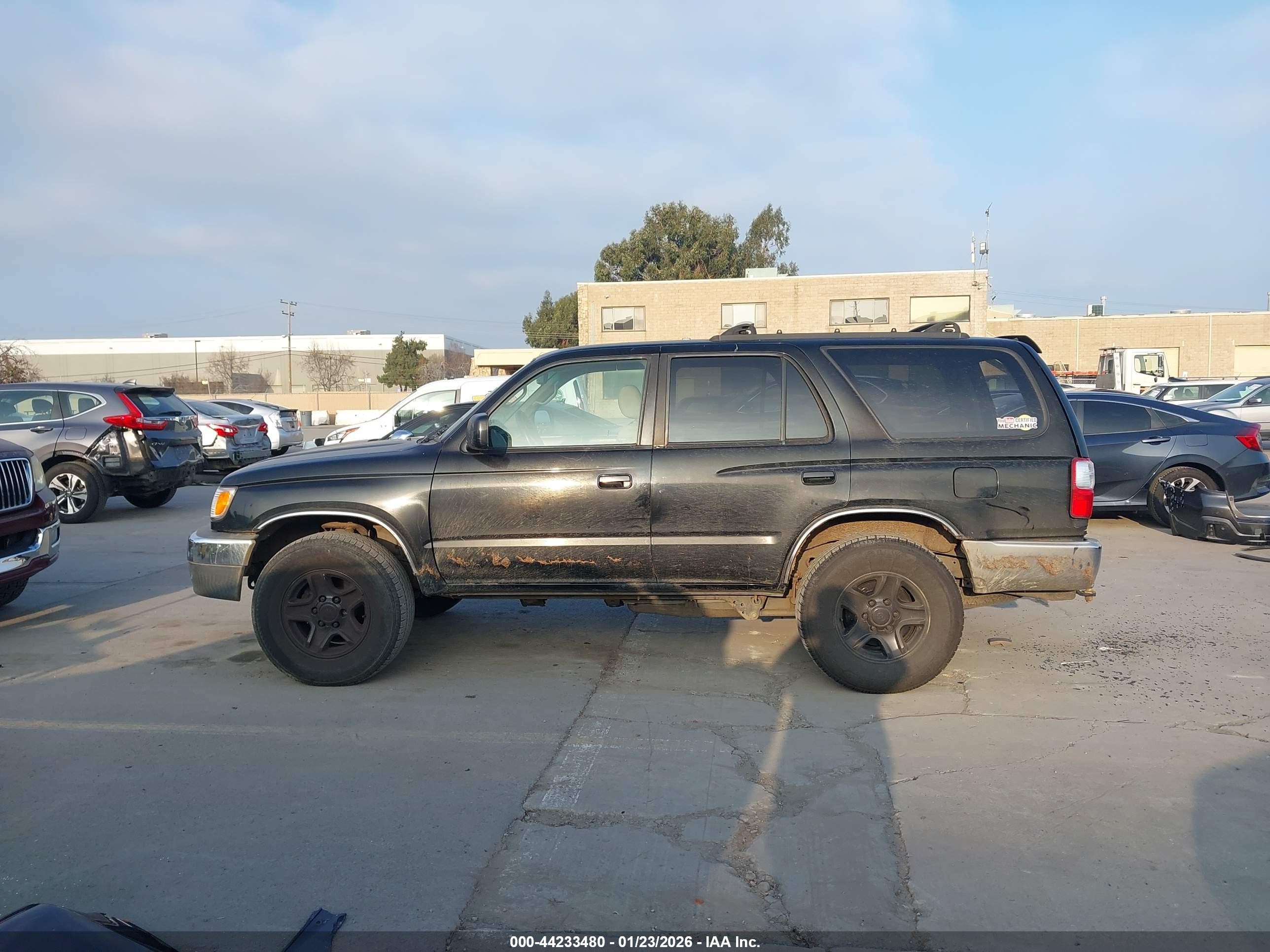 2001 Toyota 4runner Sr5 V6 Black vin: JT3GN86R010208583