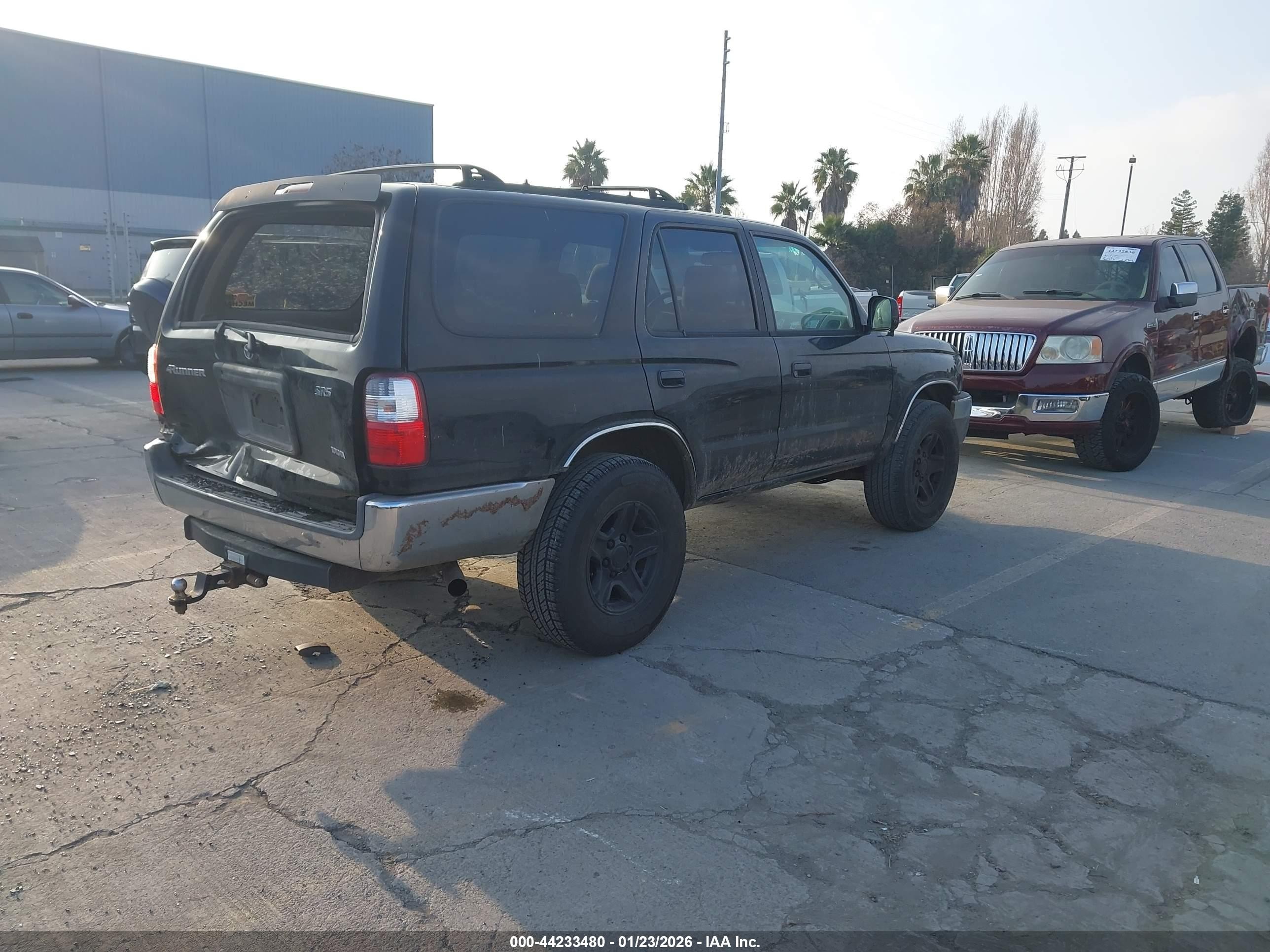 2001 Toyota 4runner Sr5 V6 Black vin: JT3GN86R010208583