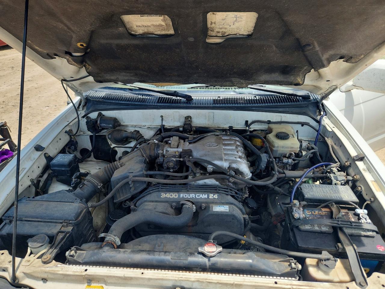 2002 Toyota 4runner Sr5 White vin: JT3GN86R020234232