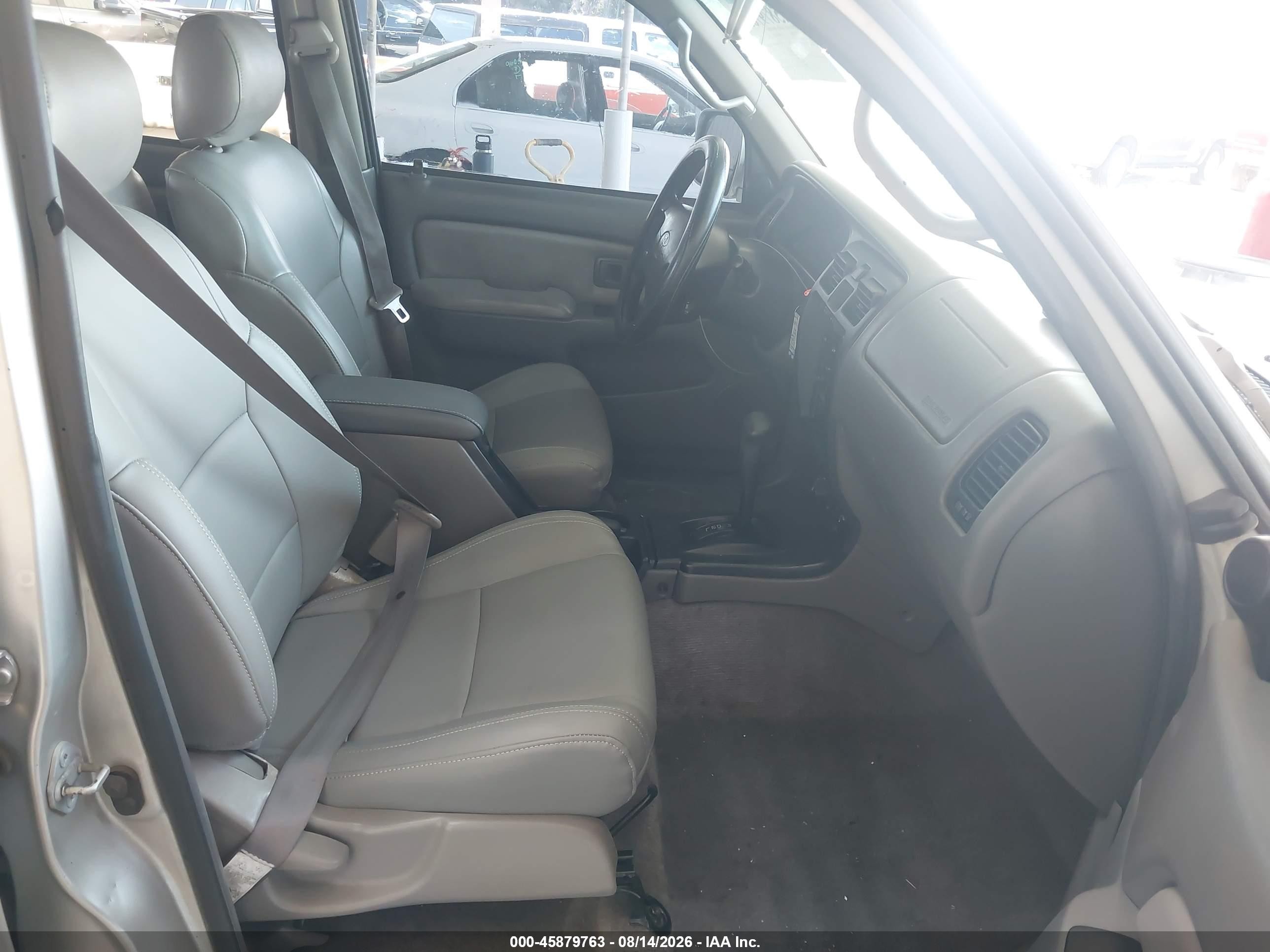 2002 Toyota 4runner Sr5 V6 Silver vin: JT3GN86R020234280