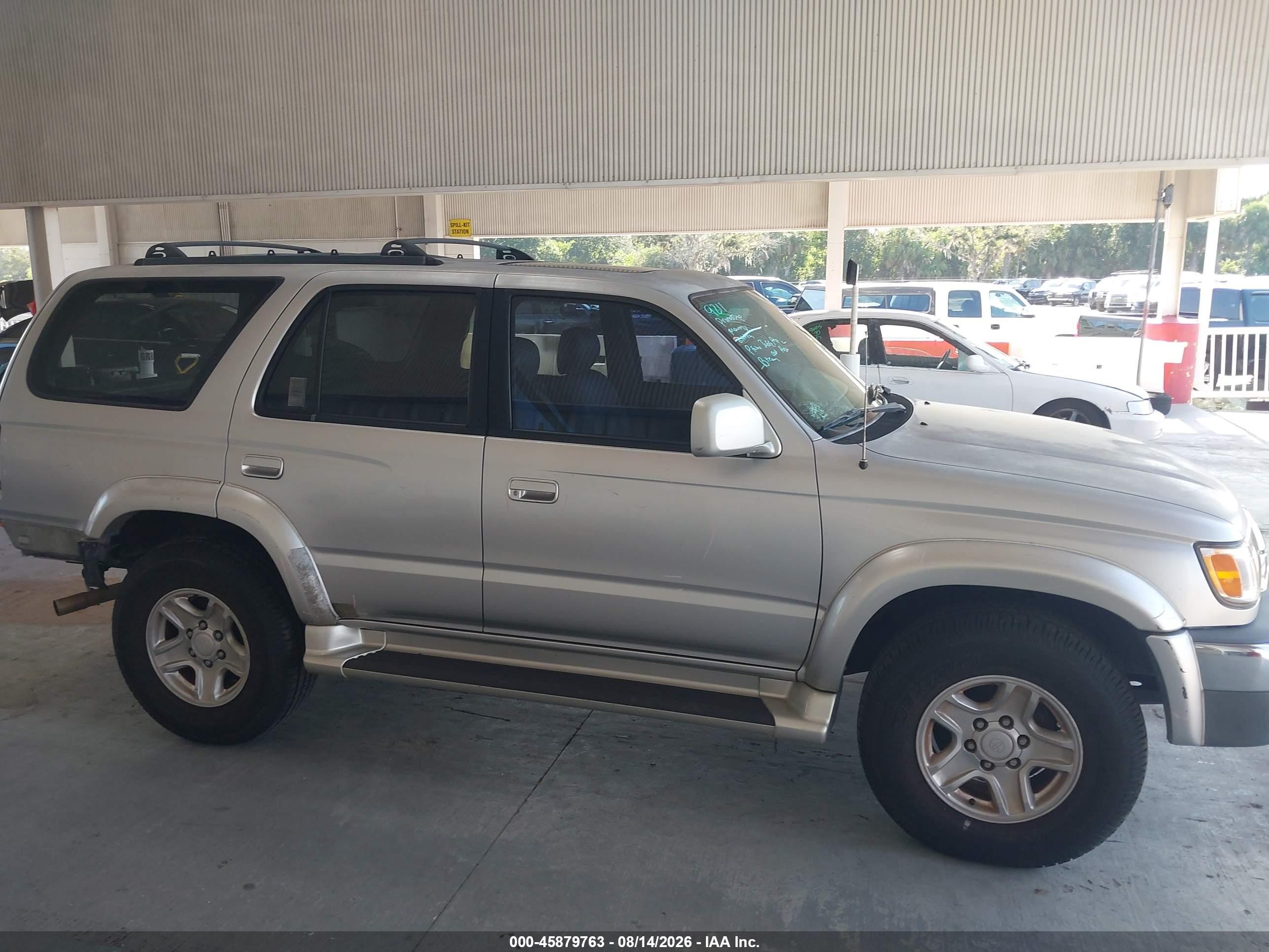 2002 Toyota 4runner Sr5 V6 Silver vin: JT3GN86R020234280
