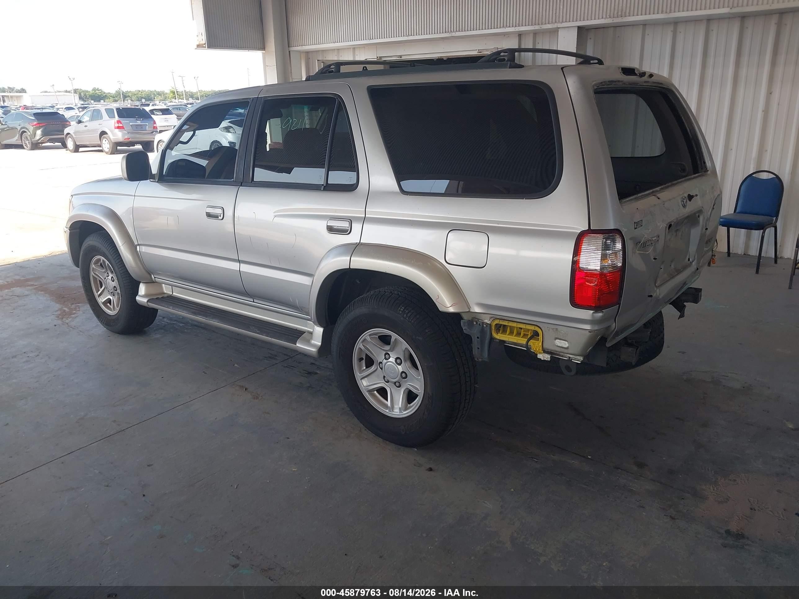 2002 Toyota 4runner Sr5 V6 Silver vin: JT3GN86R020234280