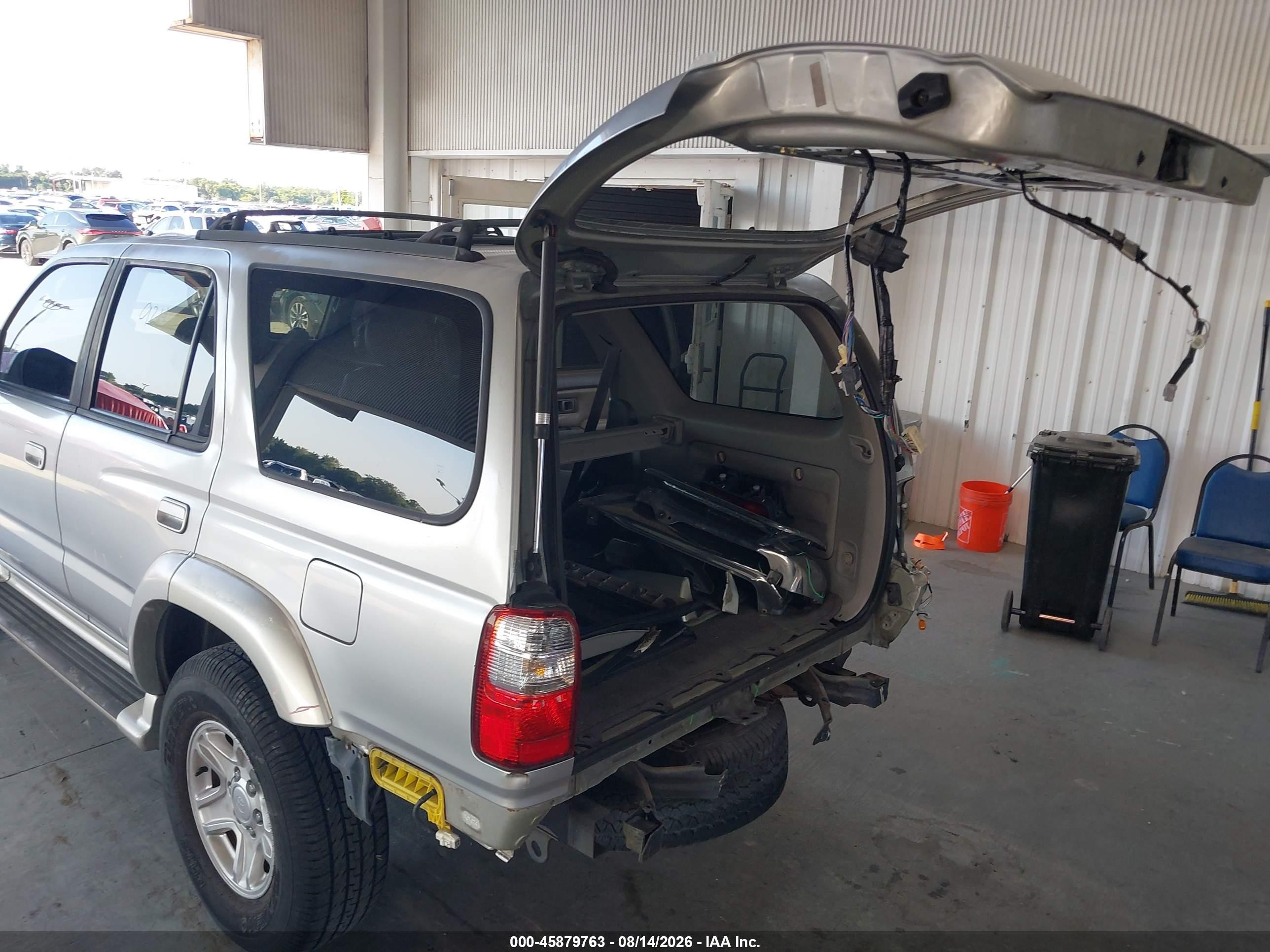 2002 Toyota 4runner Sr5 V6 Silver vin: JT3GN86R020234280