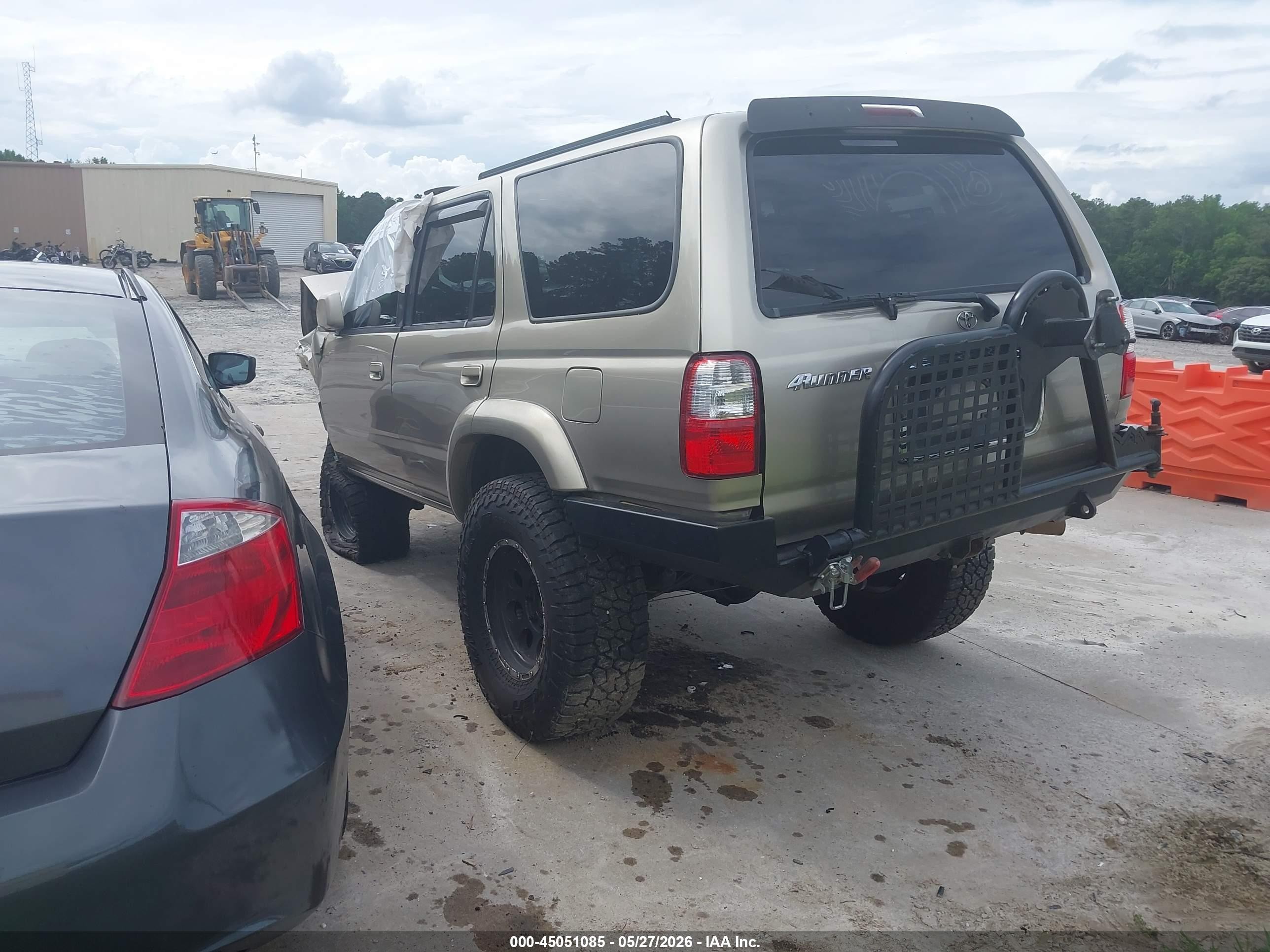 2002 Toyota 4runner Sr5 V6 Tan vin: JT3GN86R020239396