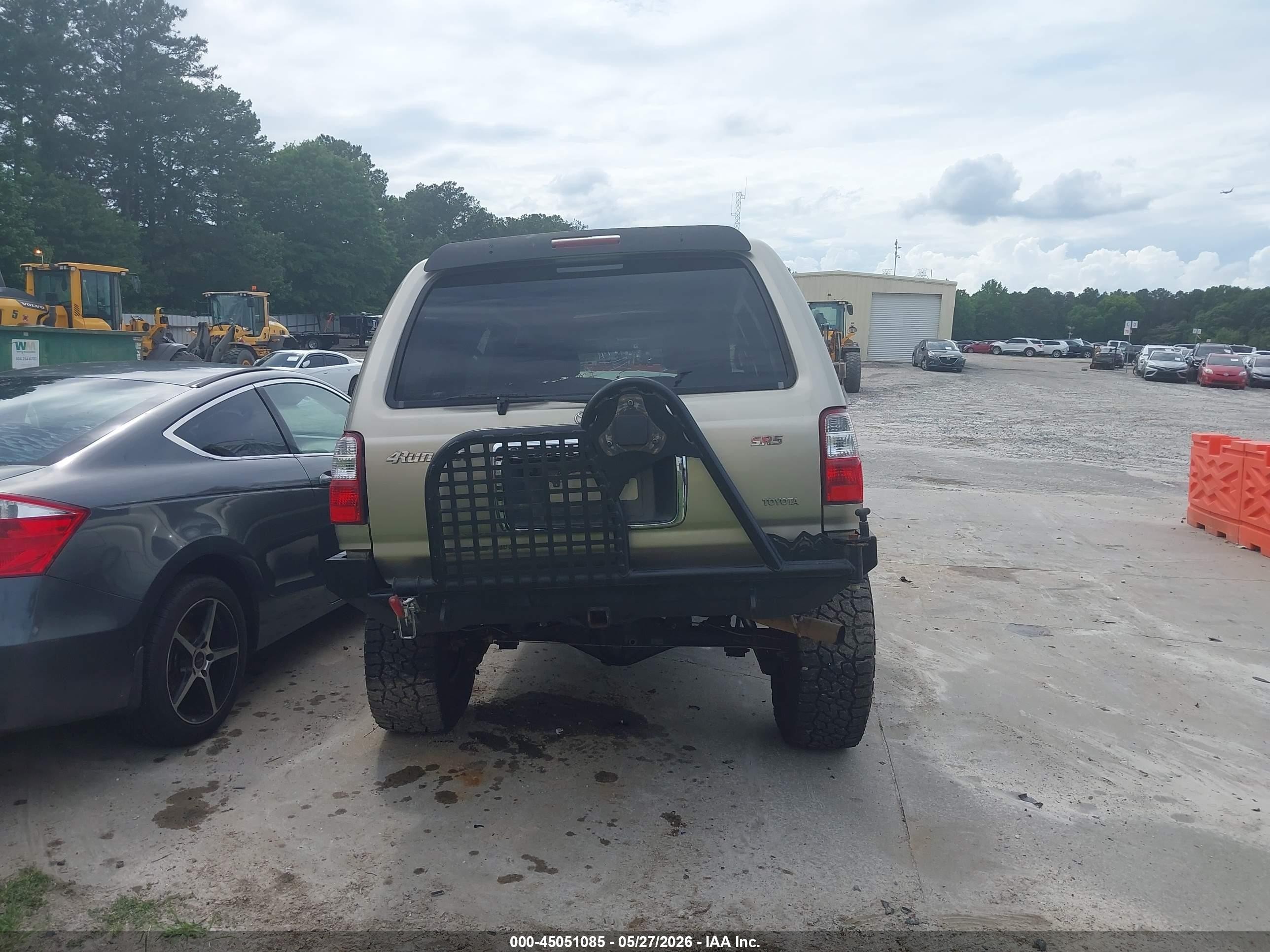 2002 Toyota 4runner Sr5 V6 Tan vin: JT3GN86R020239396