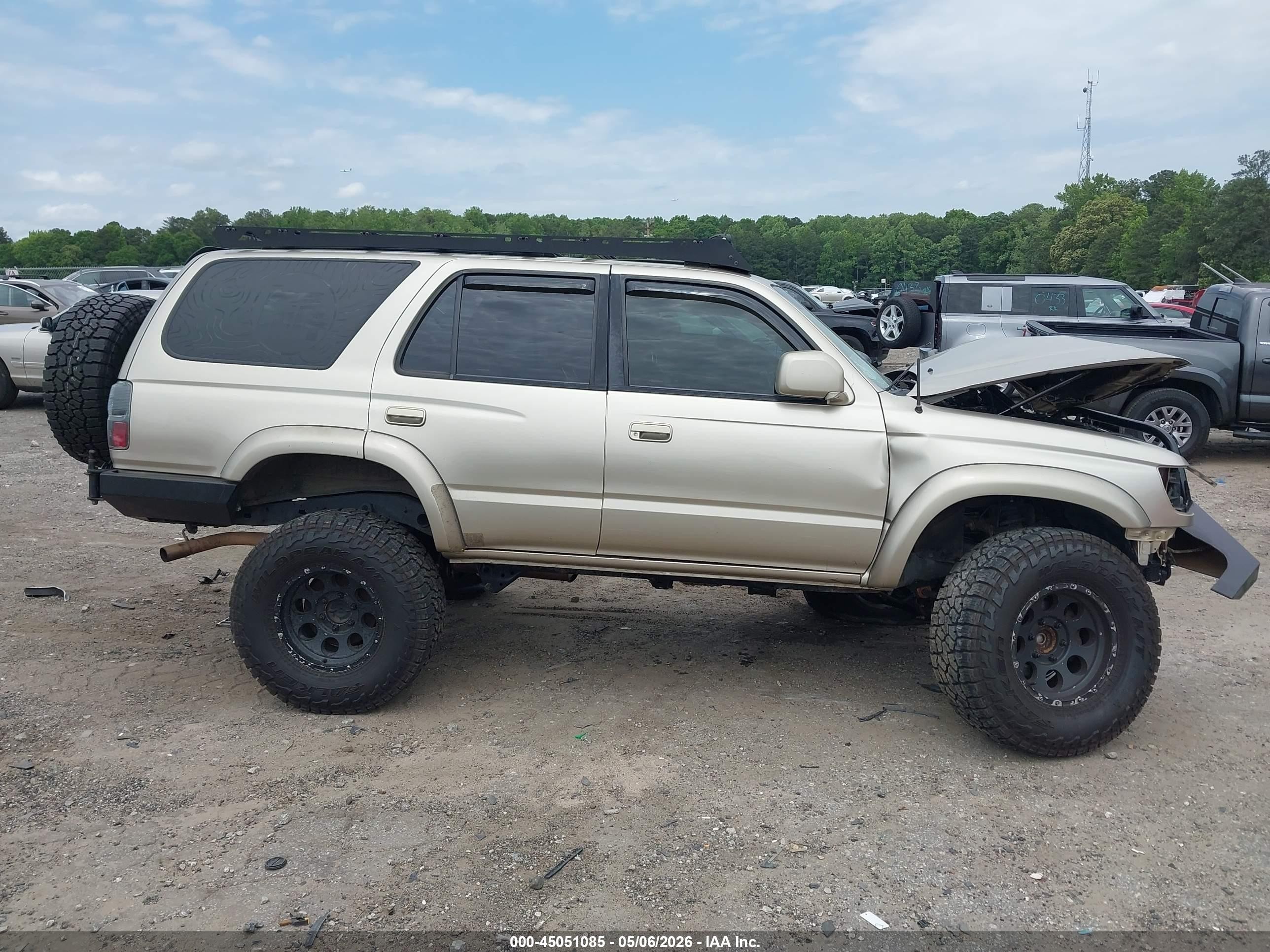 2002 Toyota 4runner Sr5 V6 Tan vin: JT3GN86R020239396