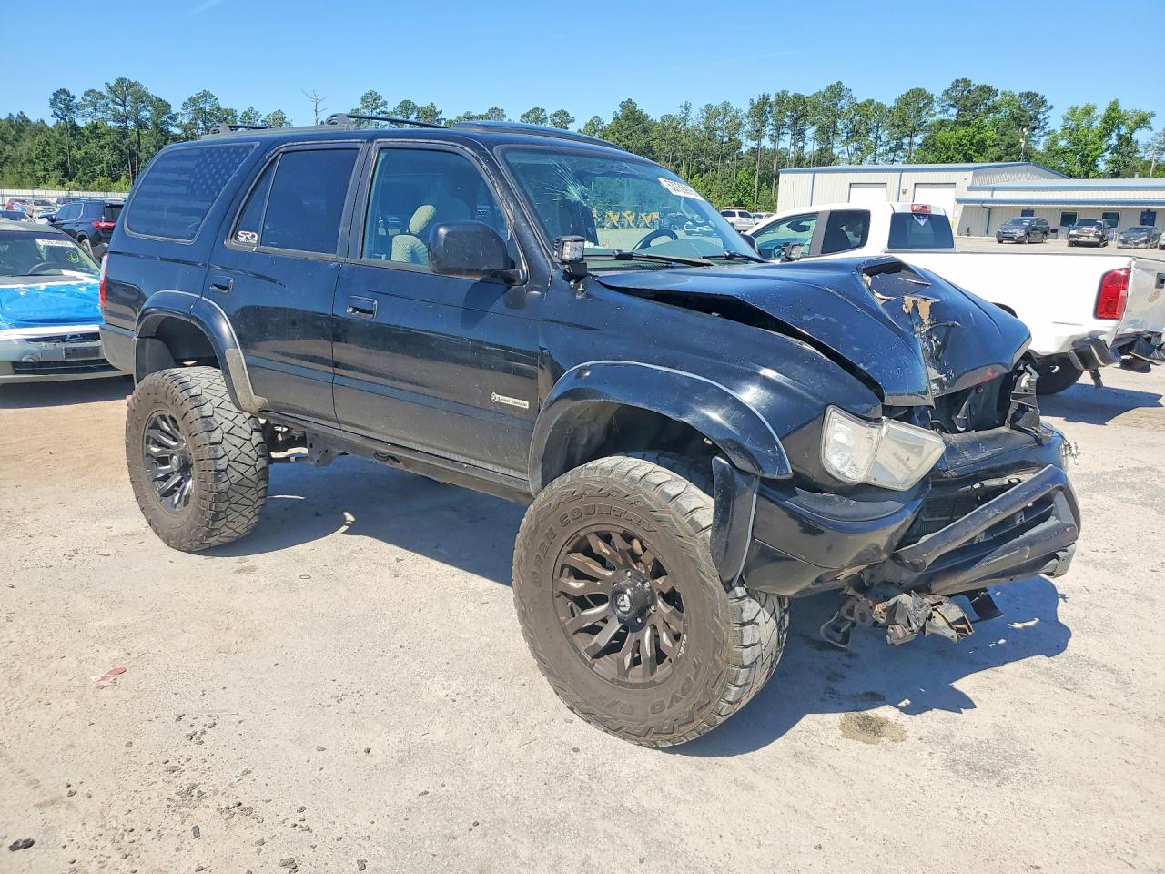 2002 Toyota 4runner Sr5 Black vin: JT3GN86R020255453