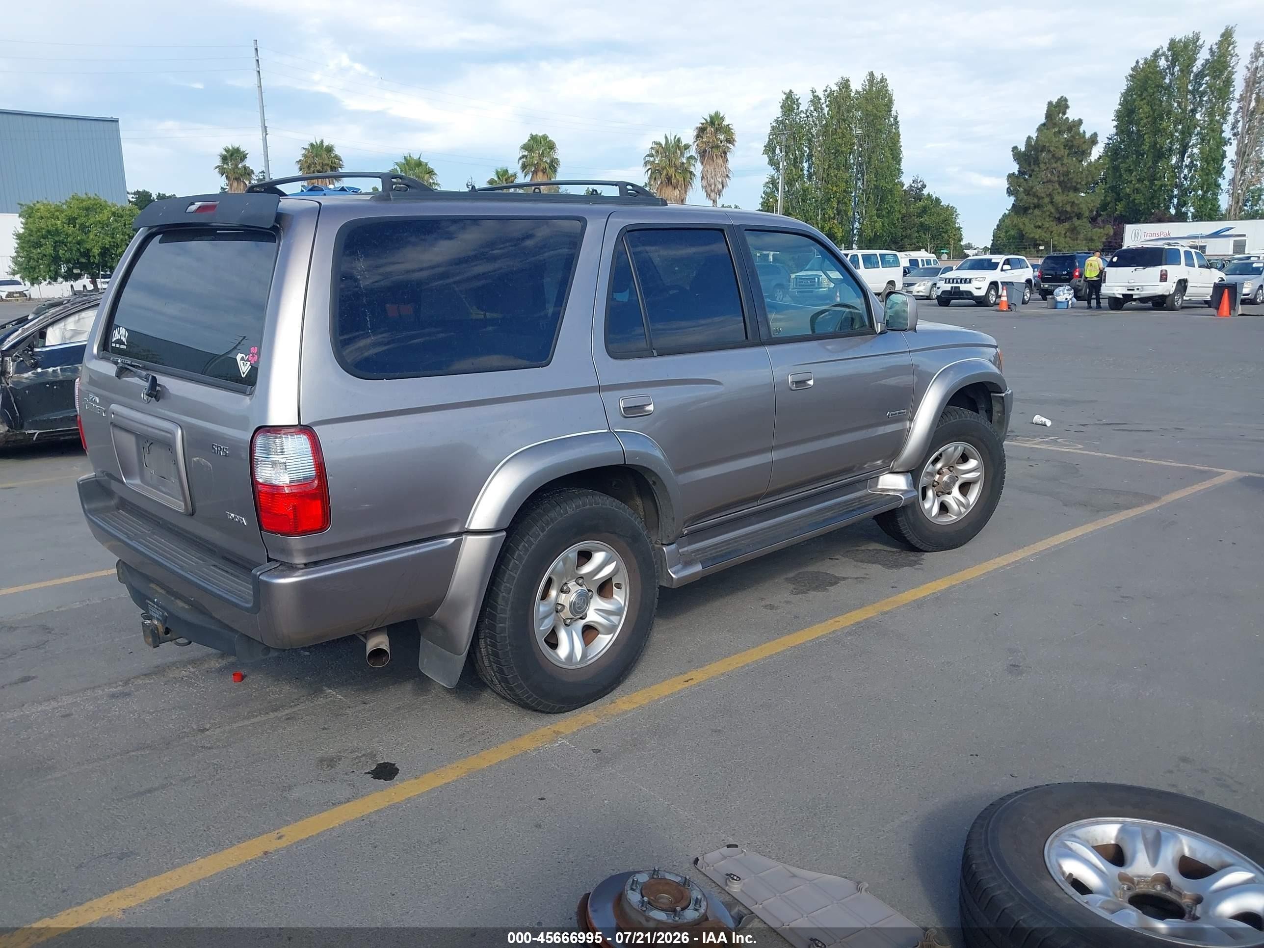2002 Toyota 4runner Sr5 V6 Brown vin: JT3GN86R020256067