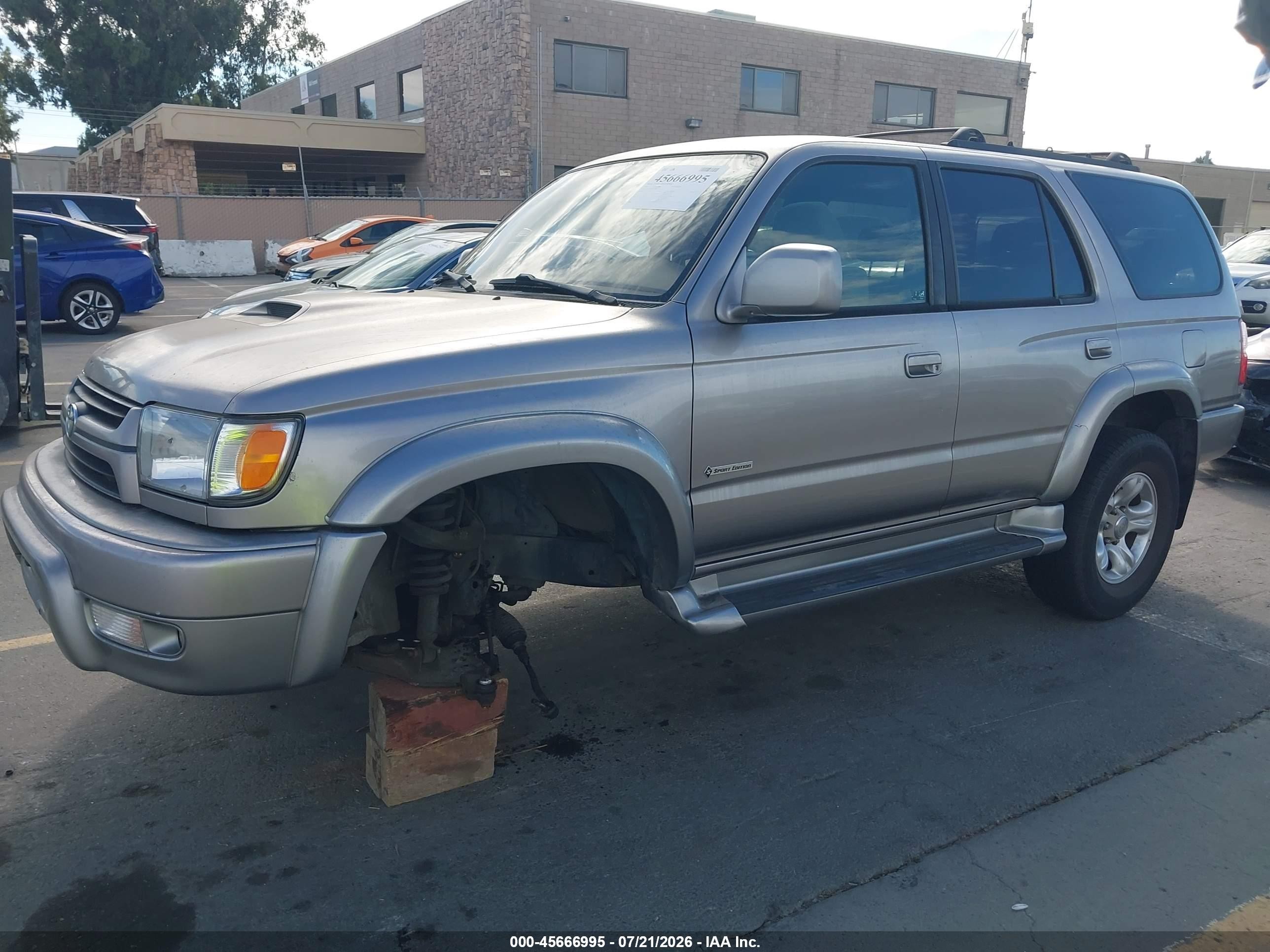 2002 Toyota 4runner Sr5 V6 Brown vin: JT3GN86R020256067