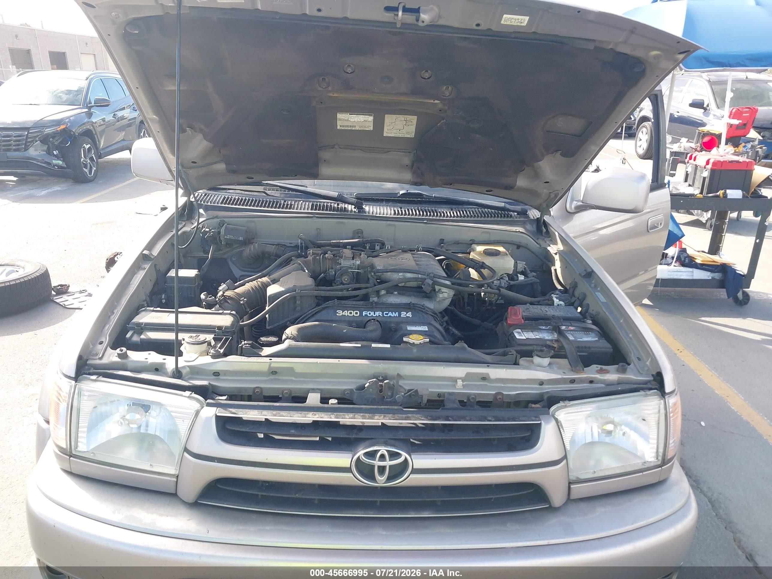 2002 Toyota 4runner Sr5 V6 Brown vin: JT3GN86R020256067
