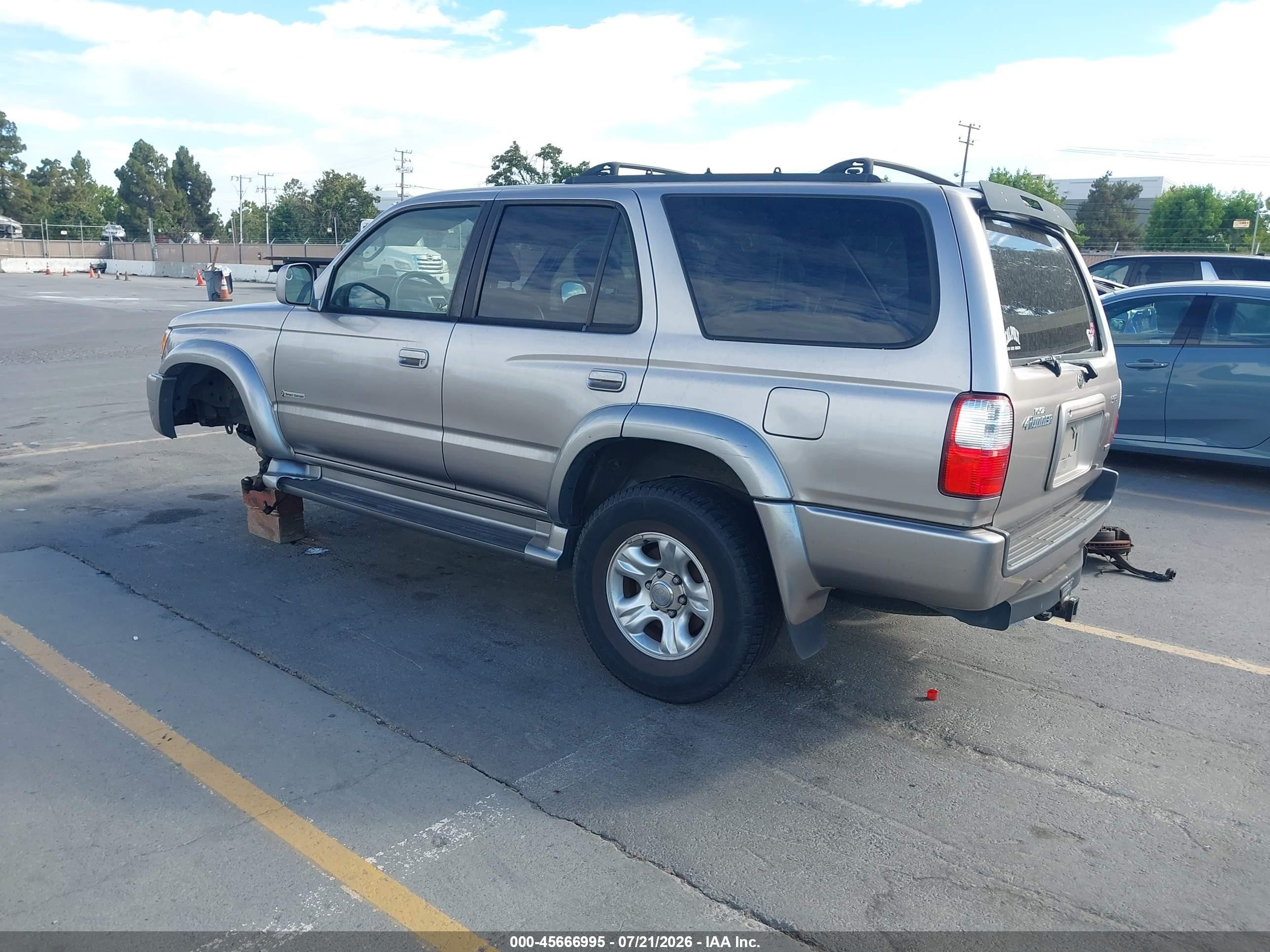 2002 Toyota 4runner Sr5 V6 Brown vin: JT3GN86R020256067