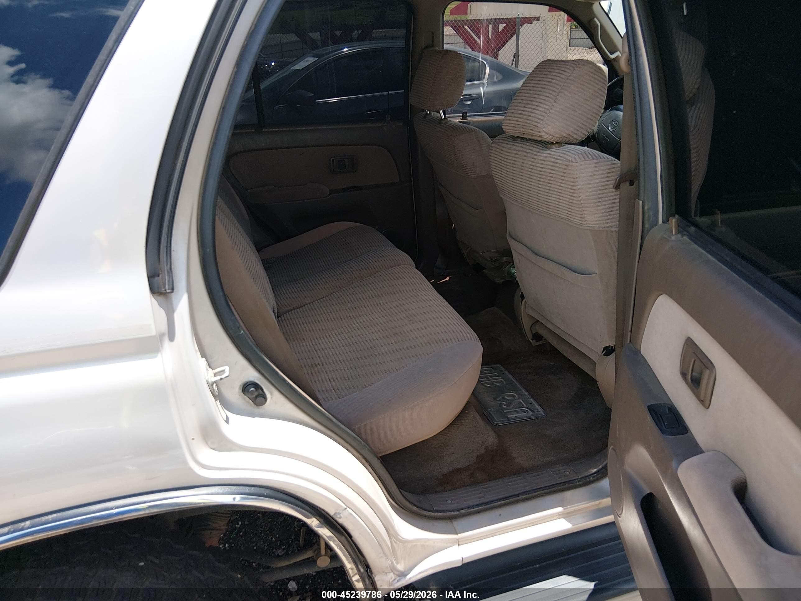 1997 Toyota 4runner Sr5 V6 Желто-коричневый vin: JT3GN86R0V0048954