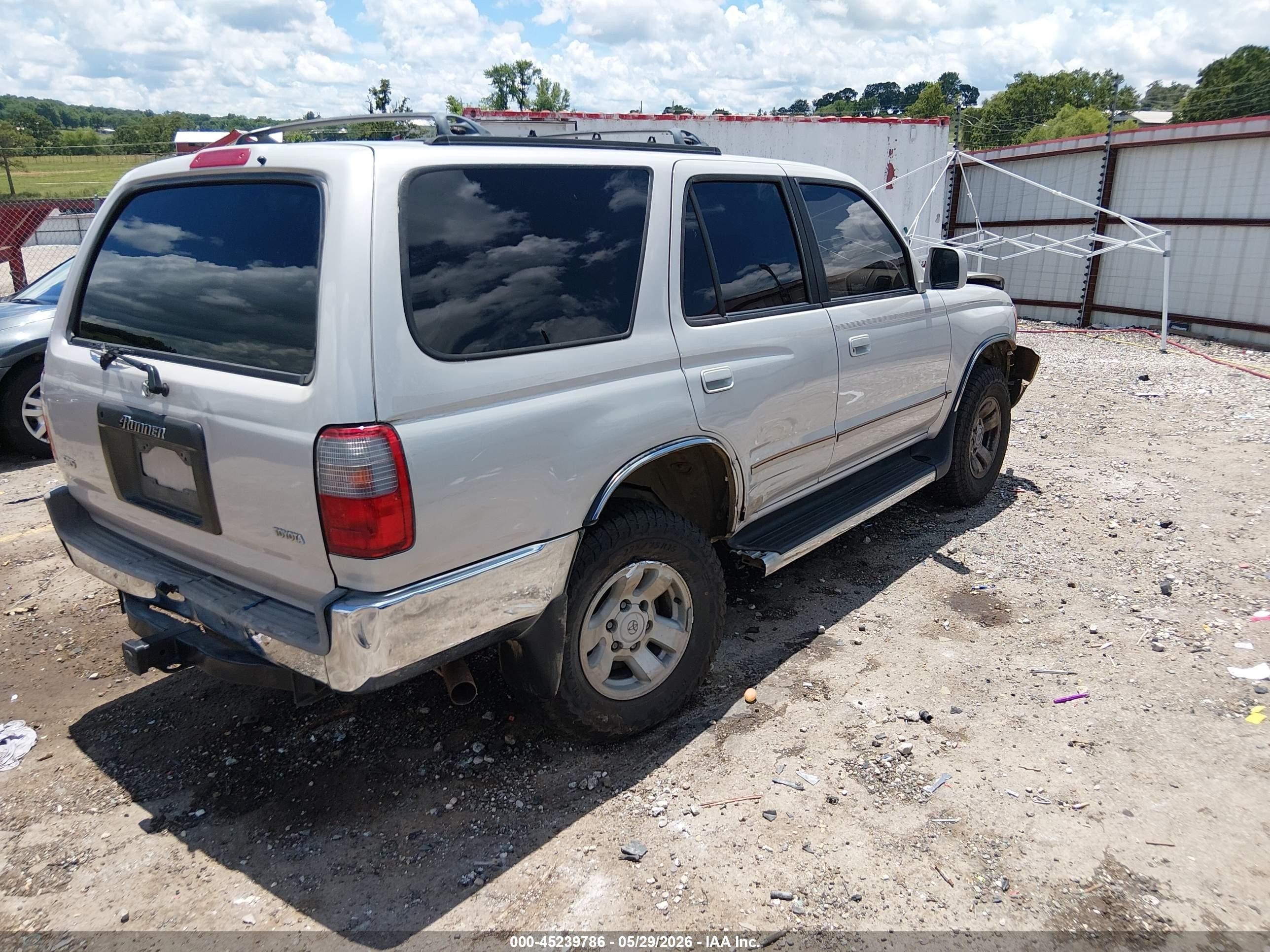 1997 Toyota 4runner Sr5 V6 Желто-коричневый vin: JT3GN86R0V0048954