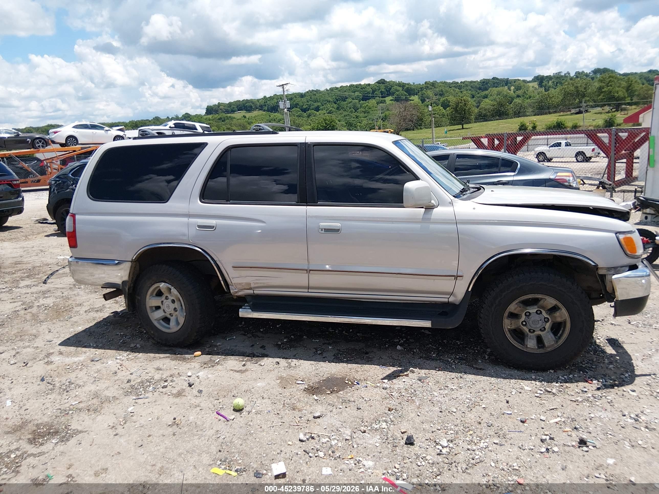 1997 Toyota 4runner Sr5 V6 Желто-коричневый vin: JT3GN86R0V0048954