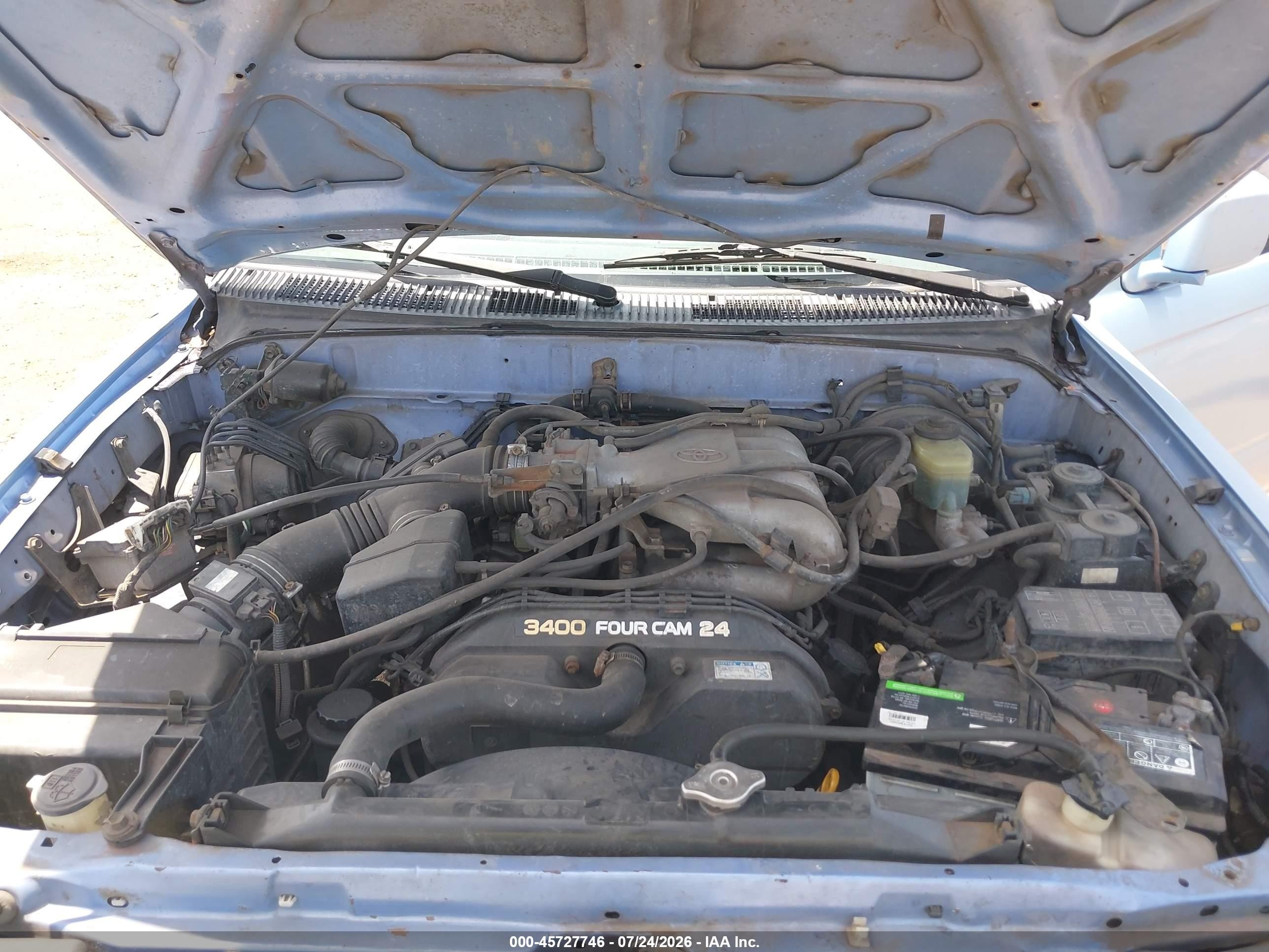 1997 Toyota 4runner Sr5 V6 Light Blue vin: JT3GN86R0V0054155