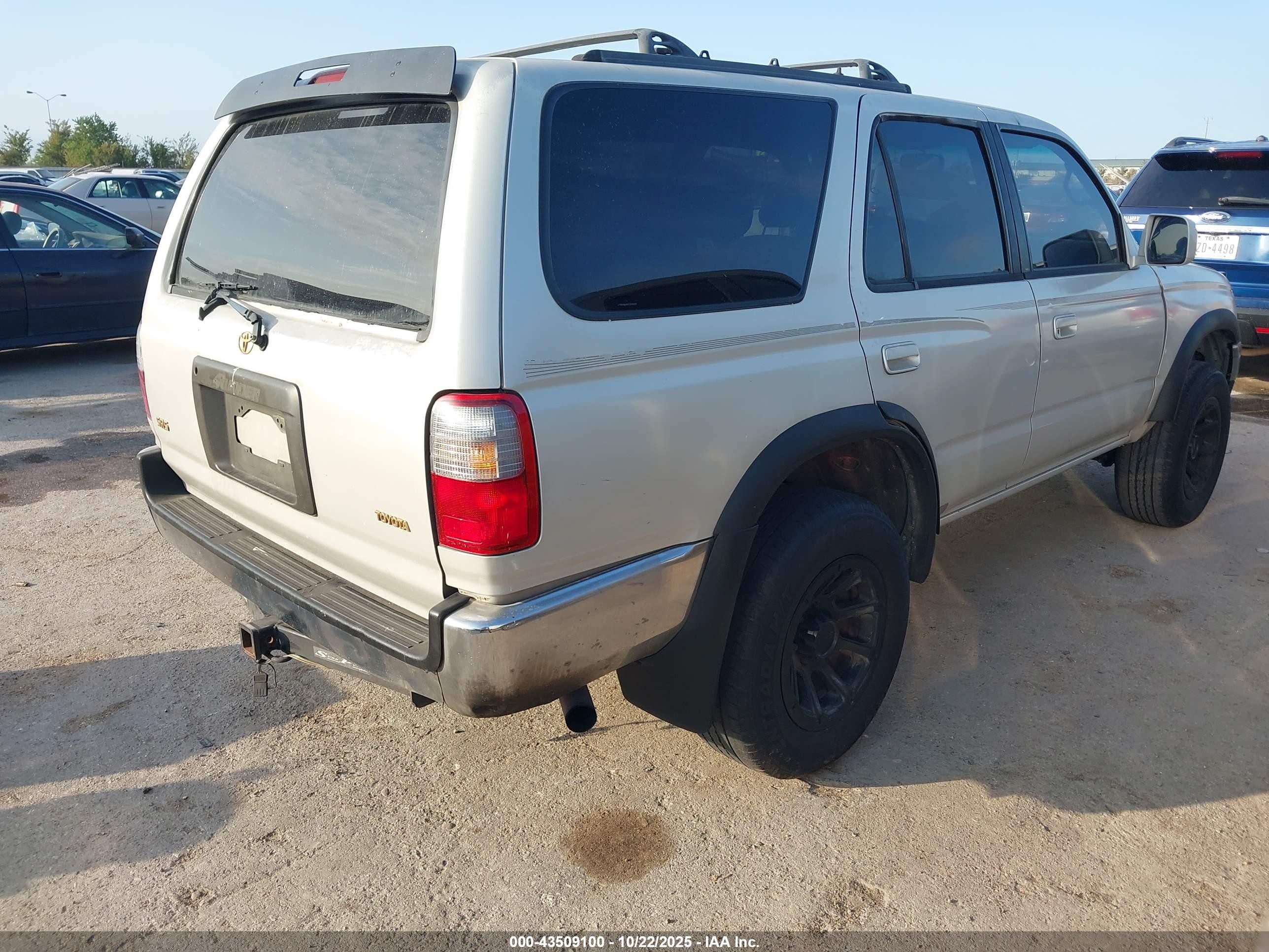1997 Toyota 4runner Sr5 V6 Серебряный vin: JT3GN86R0V0055189