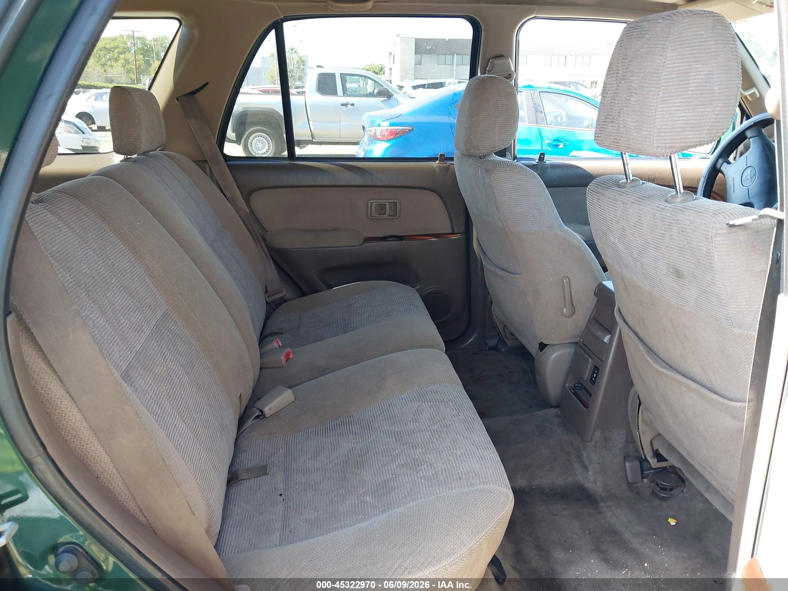 1999 Toyota 4runner Sr5 V6 Green vin: JT3GN86R0X0103373