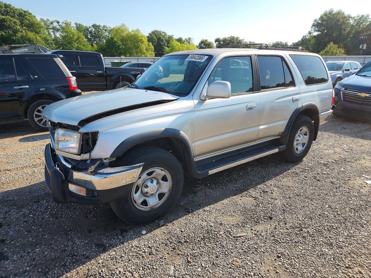 2000 Toyota 4runner Sr5 Silver vin: JT3GN86R0Y0176308