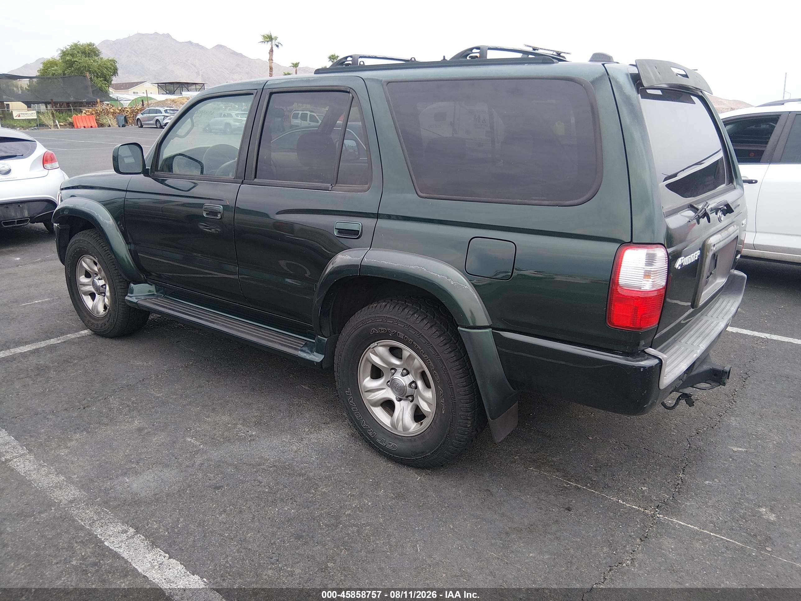 2001 Toyota 4runner Sr5 V6 Зеленый vin: JT3GN86R110182432