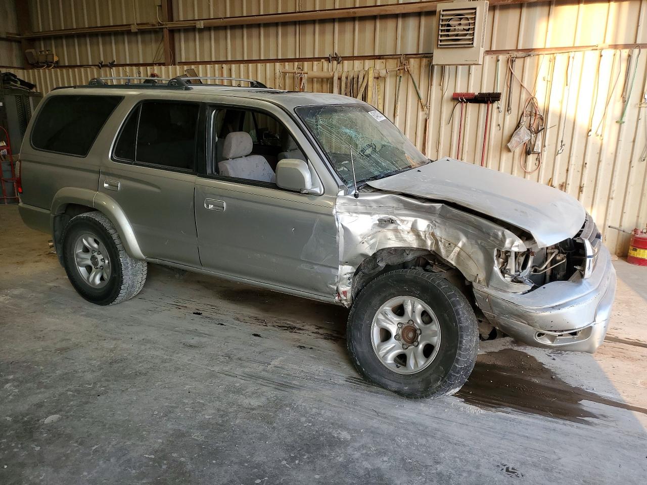 2001 Toyota 4runner Sr5 Silver vin: JT3GN86R110185119