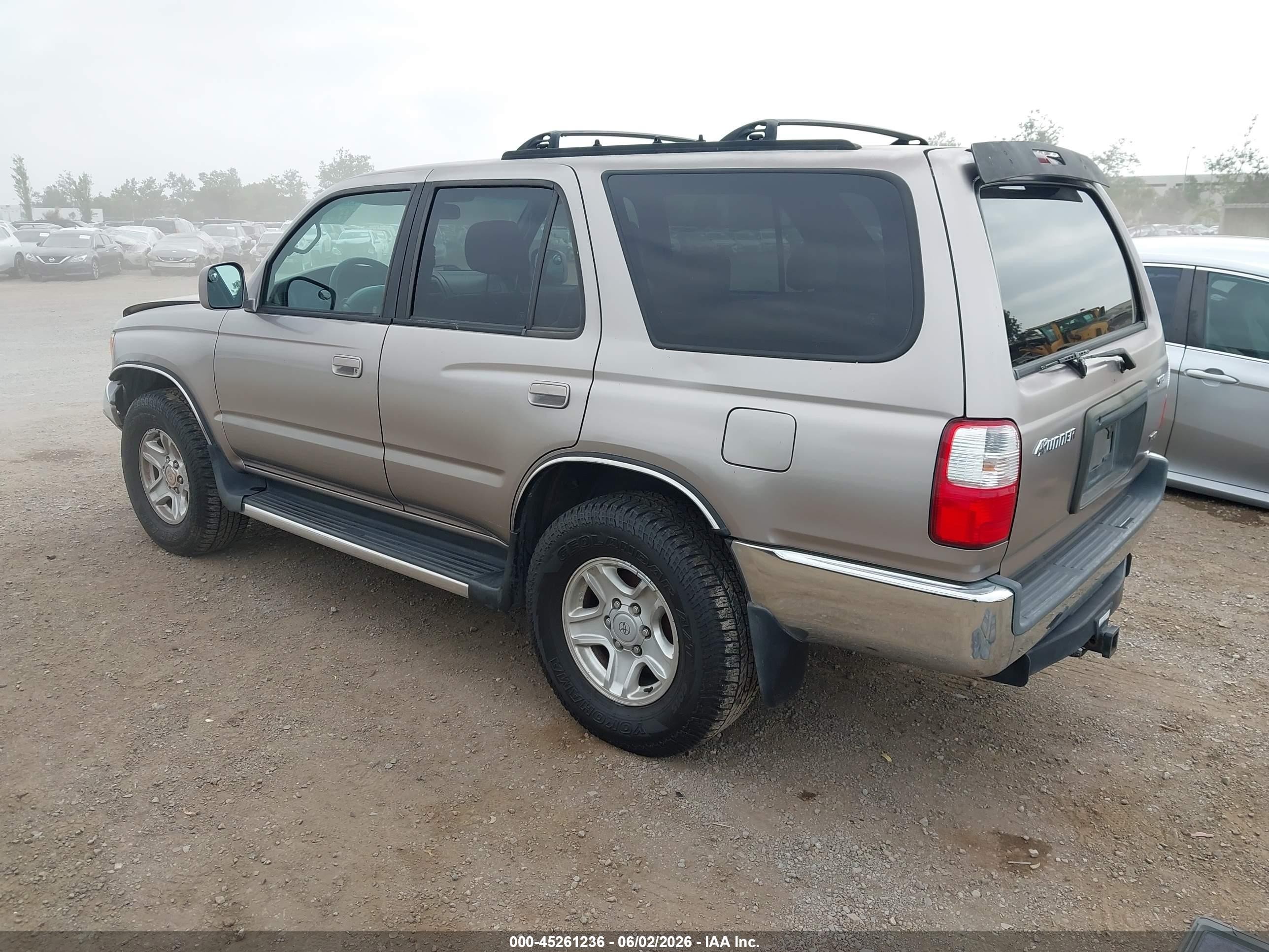 2001 Toyota 4runner Sr5 V6 Серый vin: JT3GN86R110192684