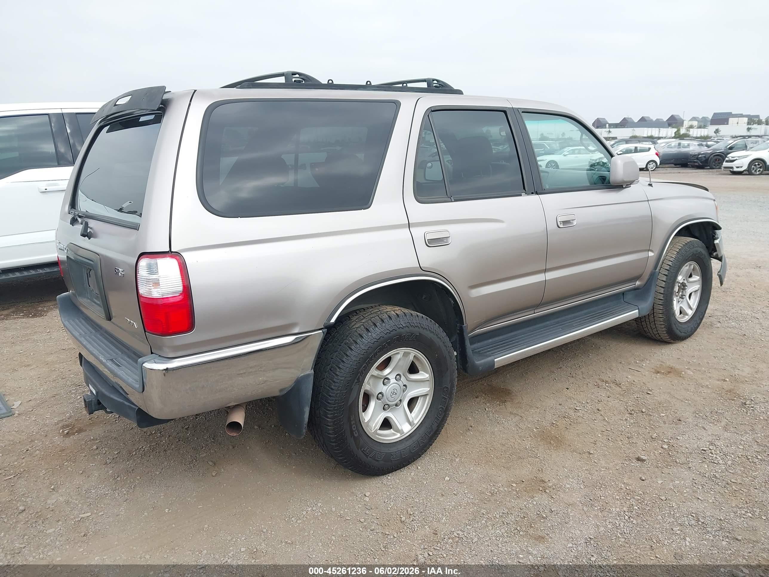 2001 Toyota 4runner Sr5 V6 Серый vin: JT3GN86R110192684